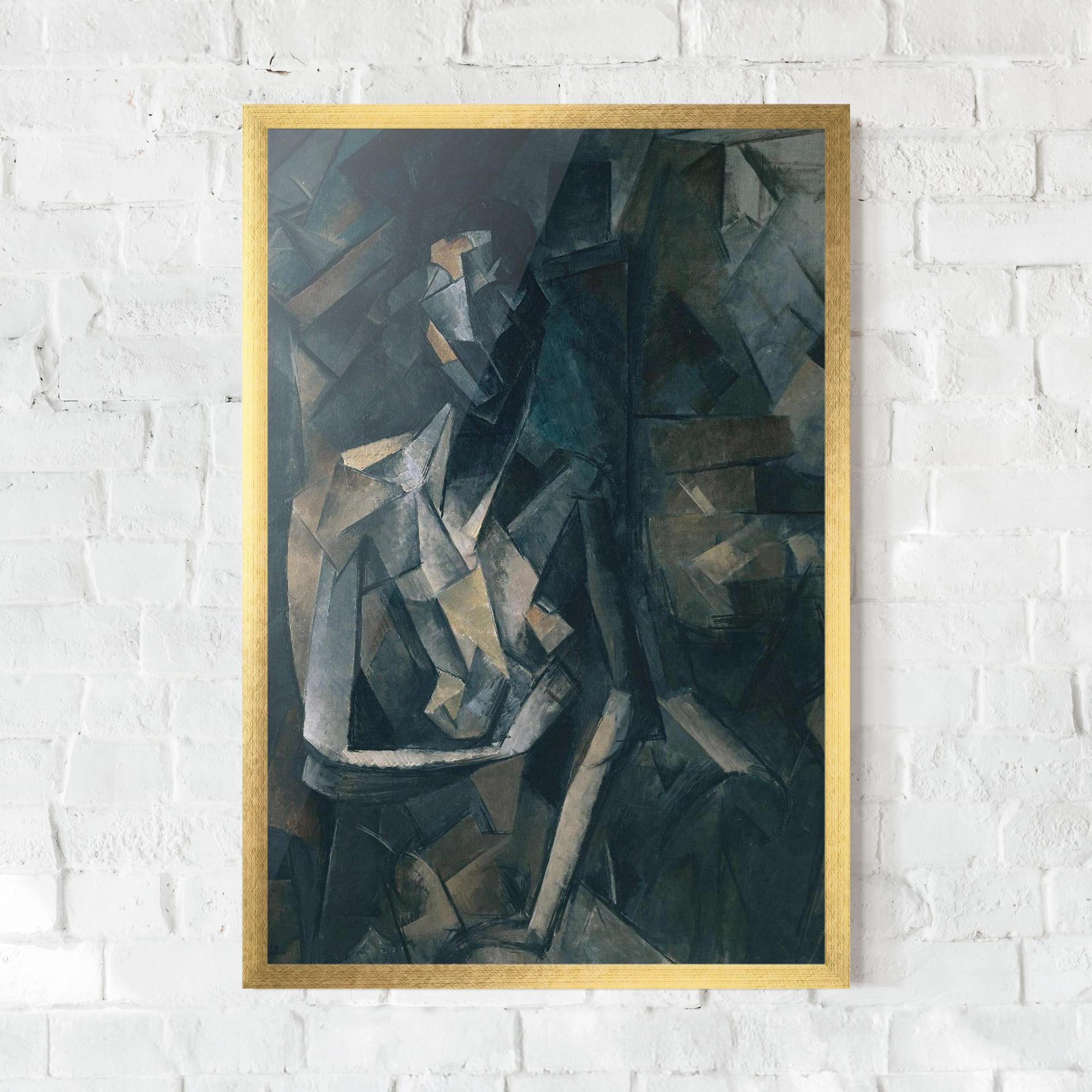 Poster Înrămat Dans Un Fauteuil mockup 0