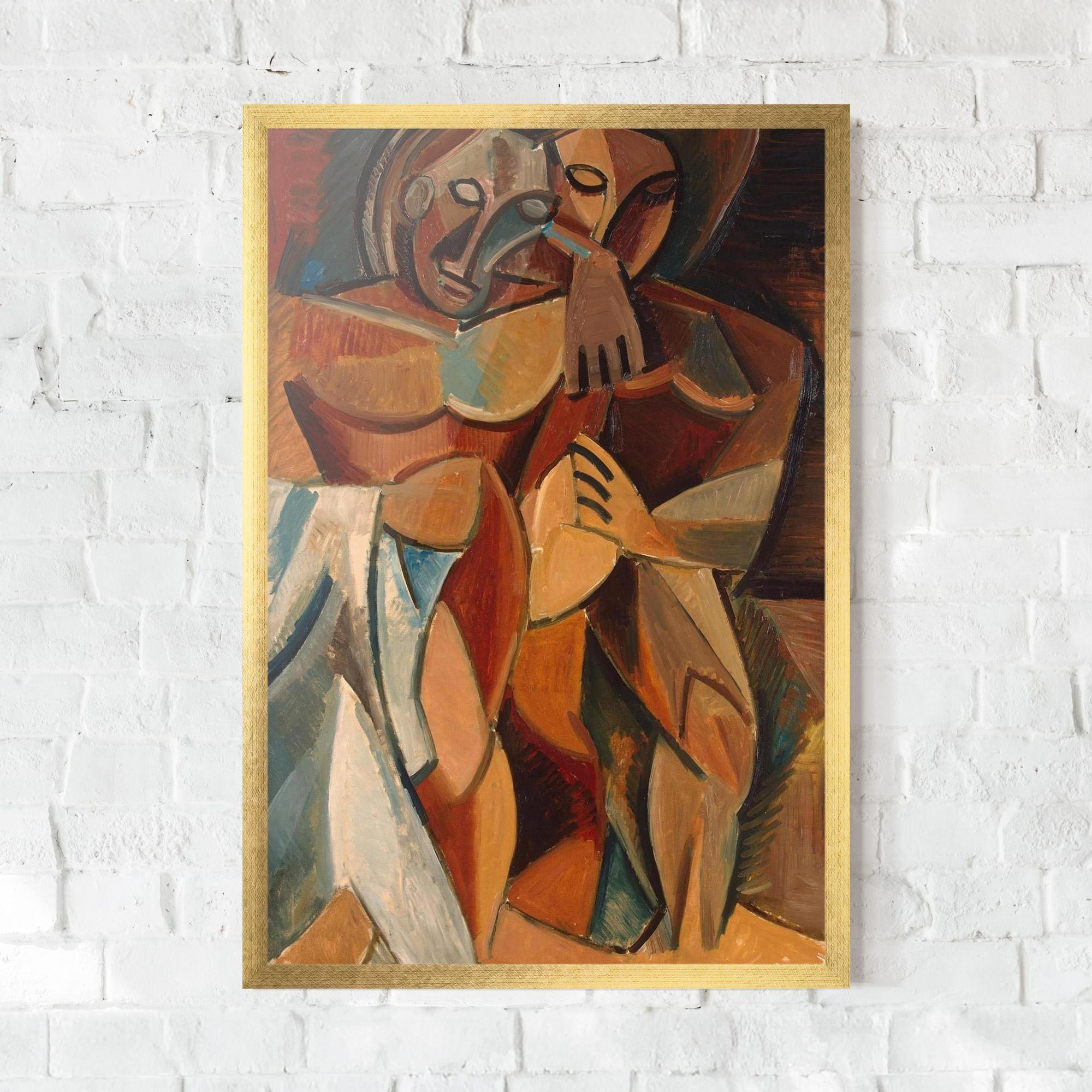 Poster Înrămat Friendship Two Nudes mockup 0