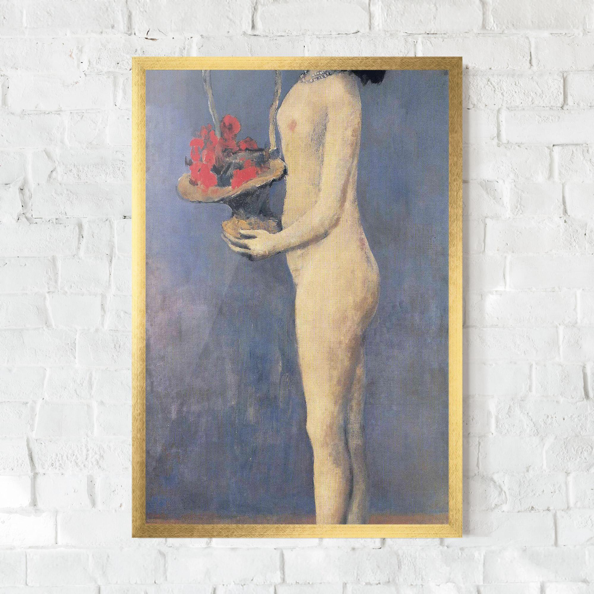 Poster Înrămat Le Panier Fleuri mockup 0