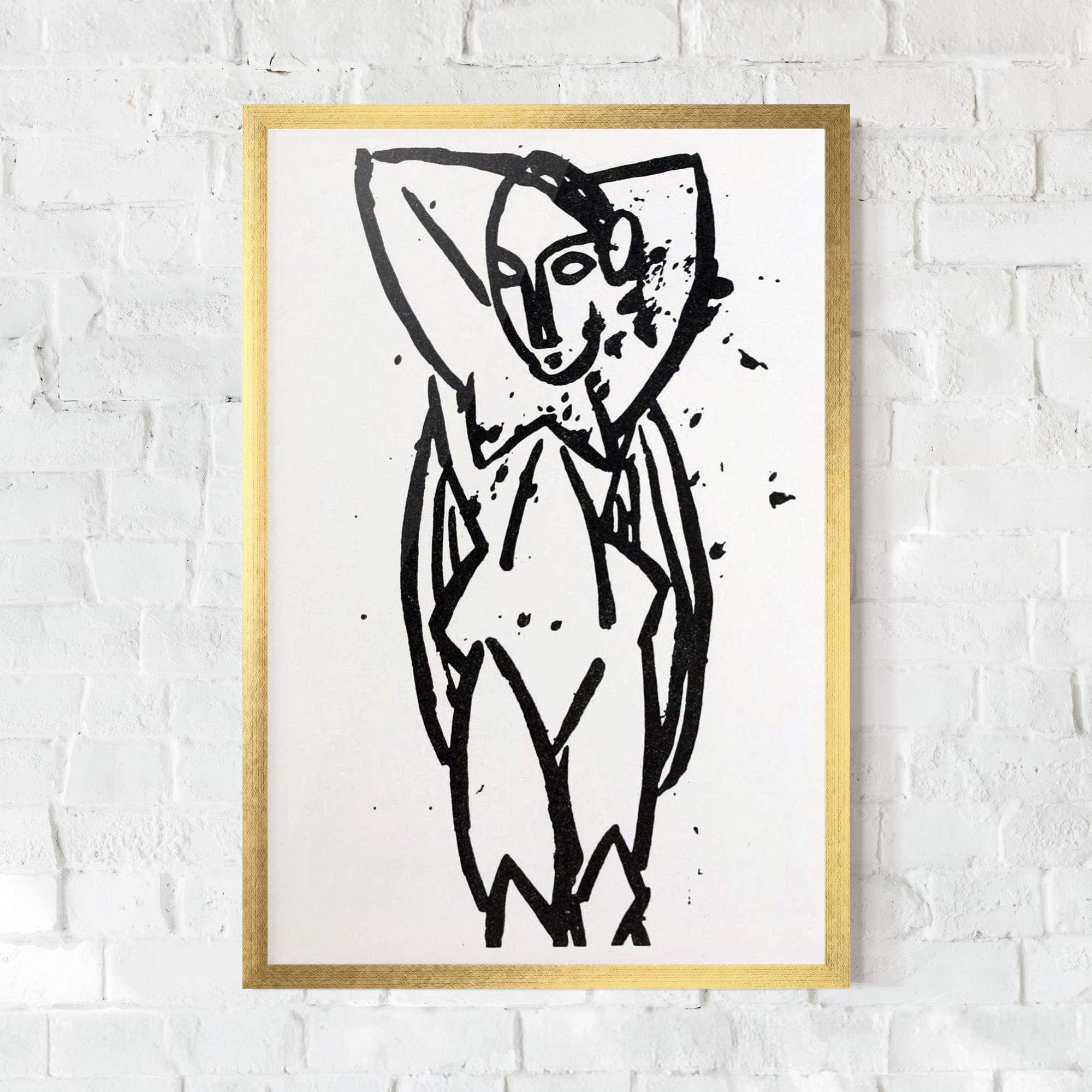 Poster Înrămat Nude mockup 0