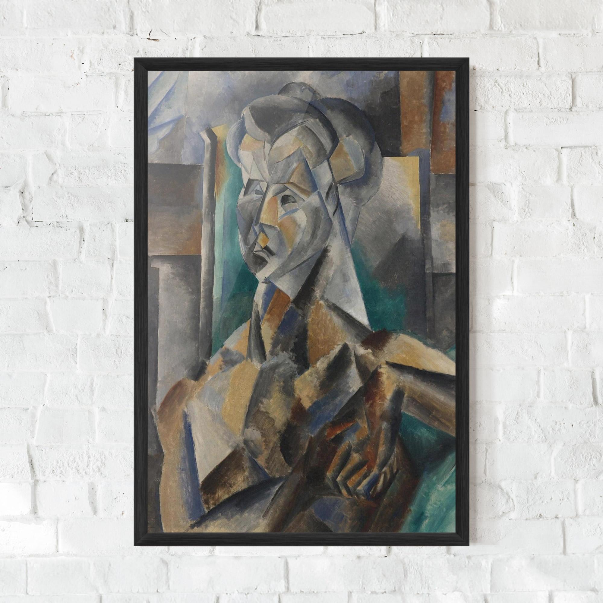 Poster Înrămat Buste De Femme mockup 0