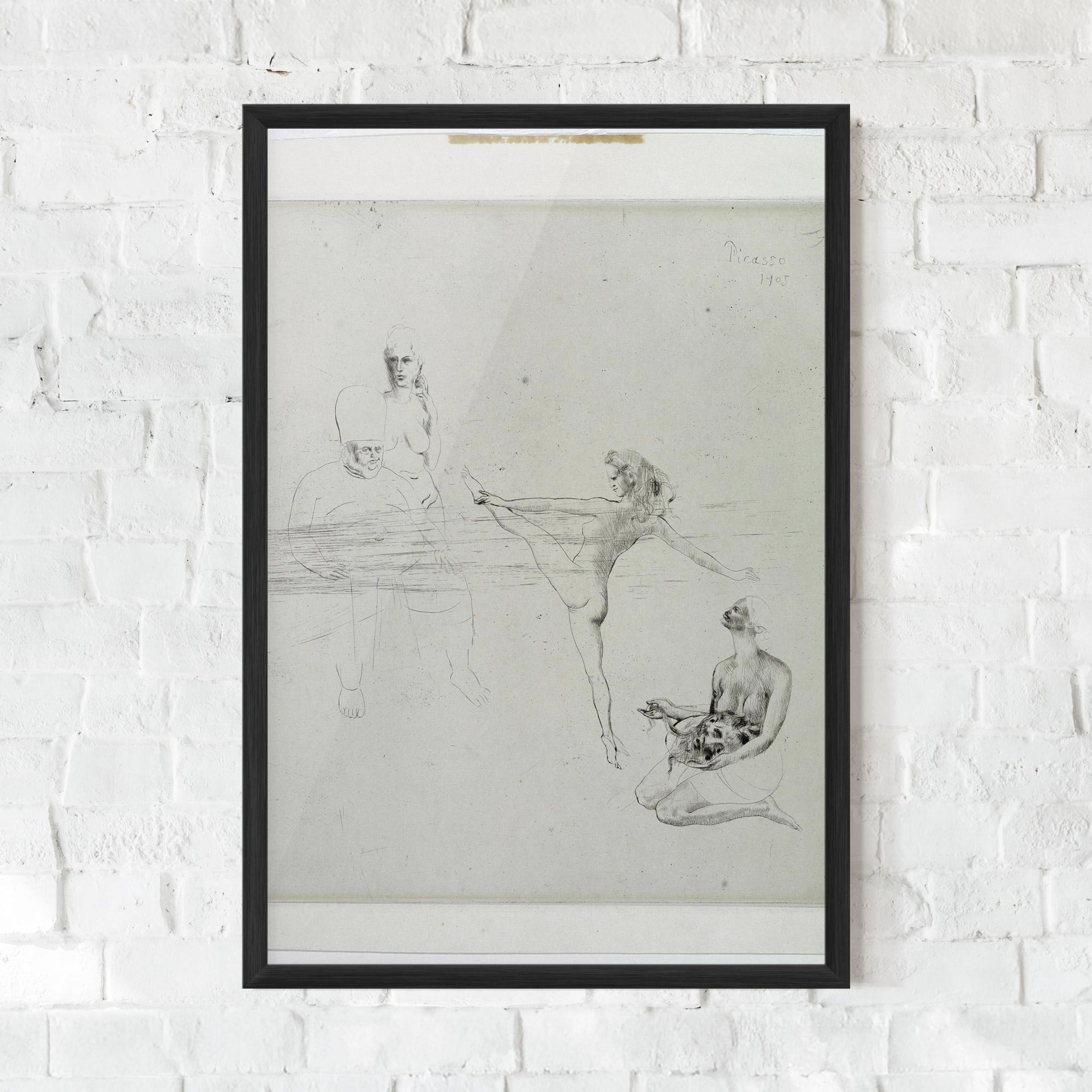 Poster Înrămat Dance Of Salome mockup 0