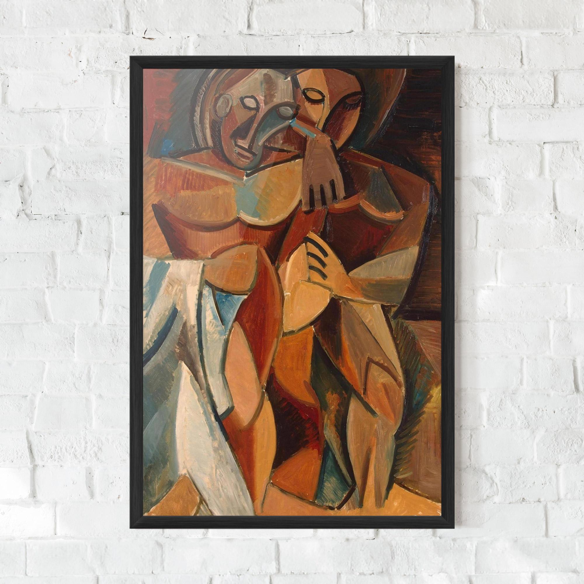 Poster Înrămat Friendship Two Nudes mockup 0