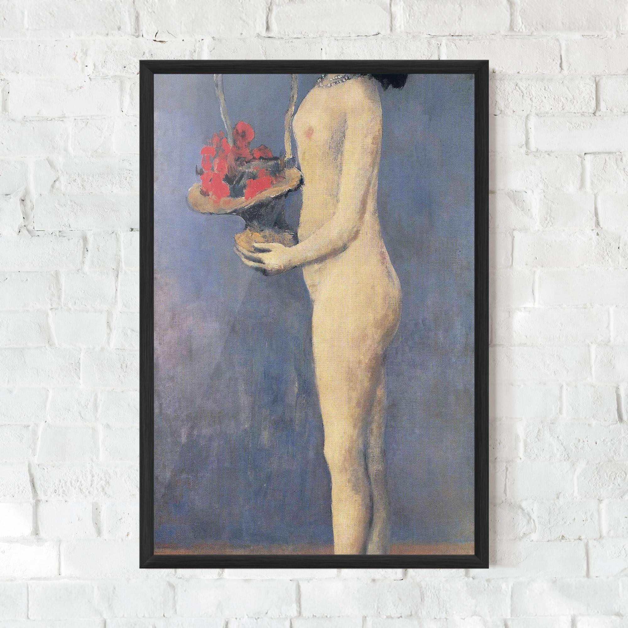 Poster Înrămat Le Panier Fleuri mockup 0