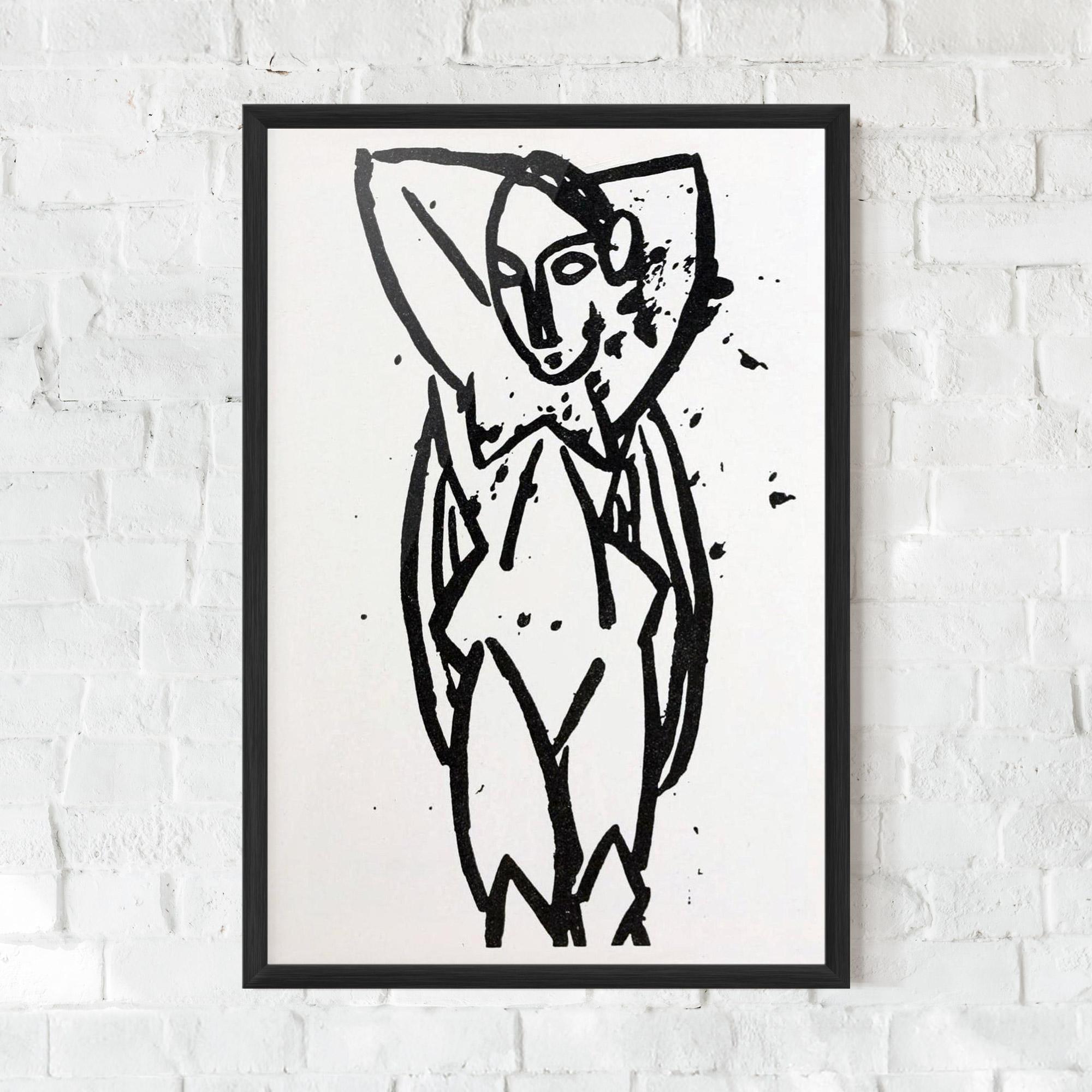 Poster Înrămat Nude mockup 0