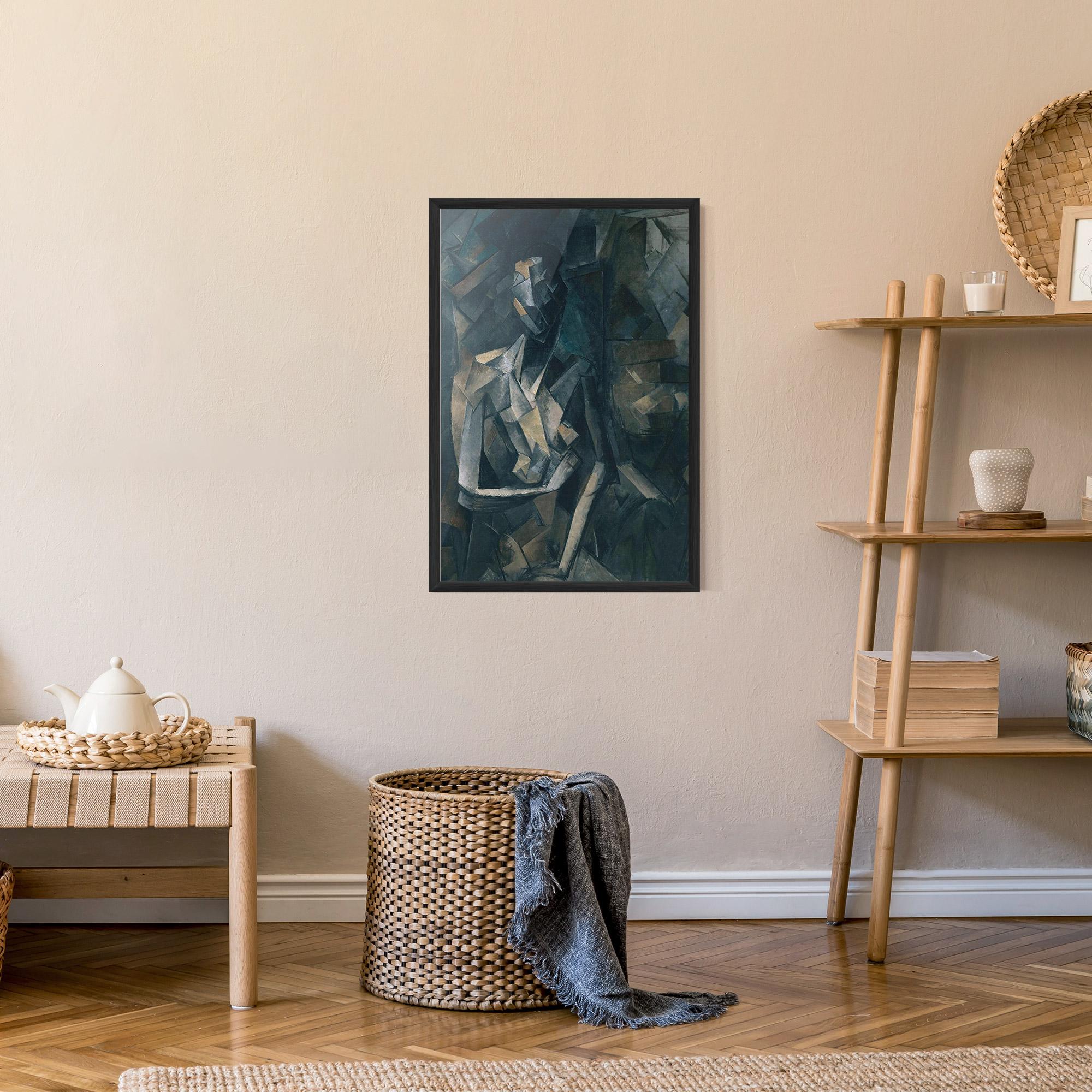 Poster Înrămat Dans Un Fauteuil mockup 9