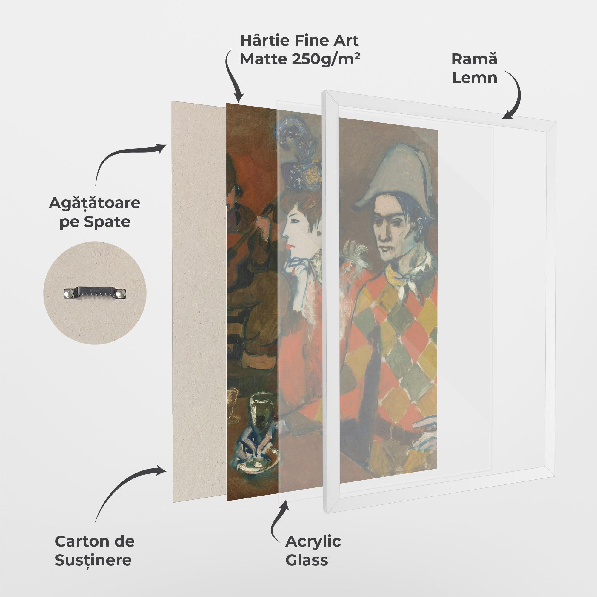 Poster Înrămat At The Lapin Agile mockup 1