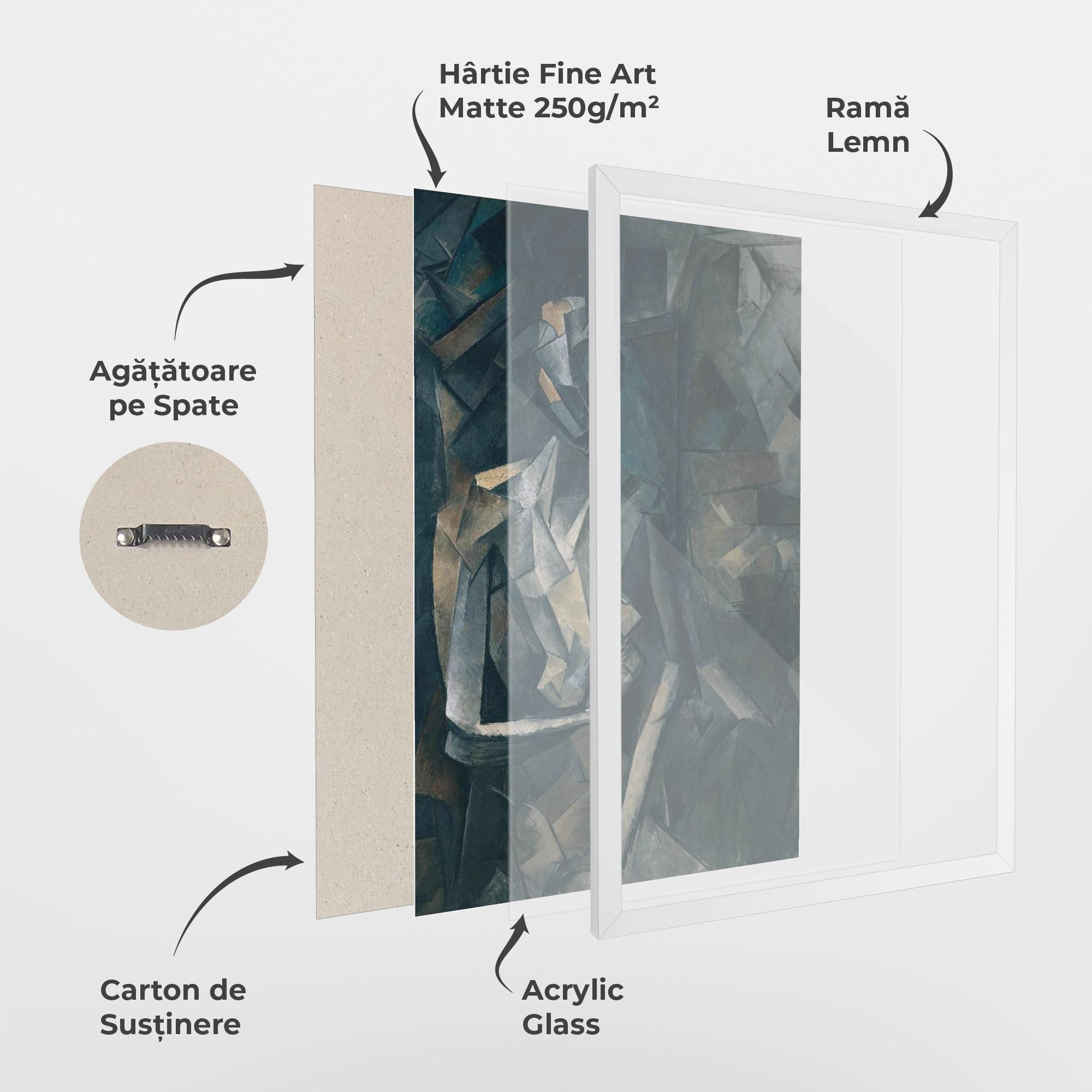 Poster Înrămat Dans Un Fauteuil mockup 1