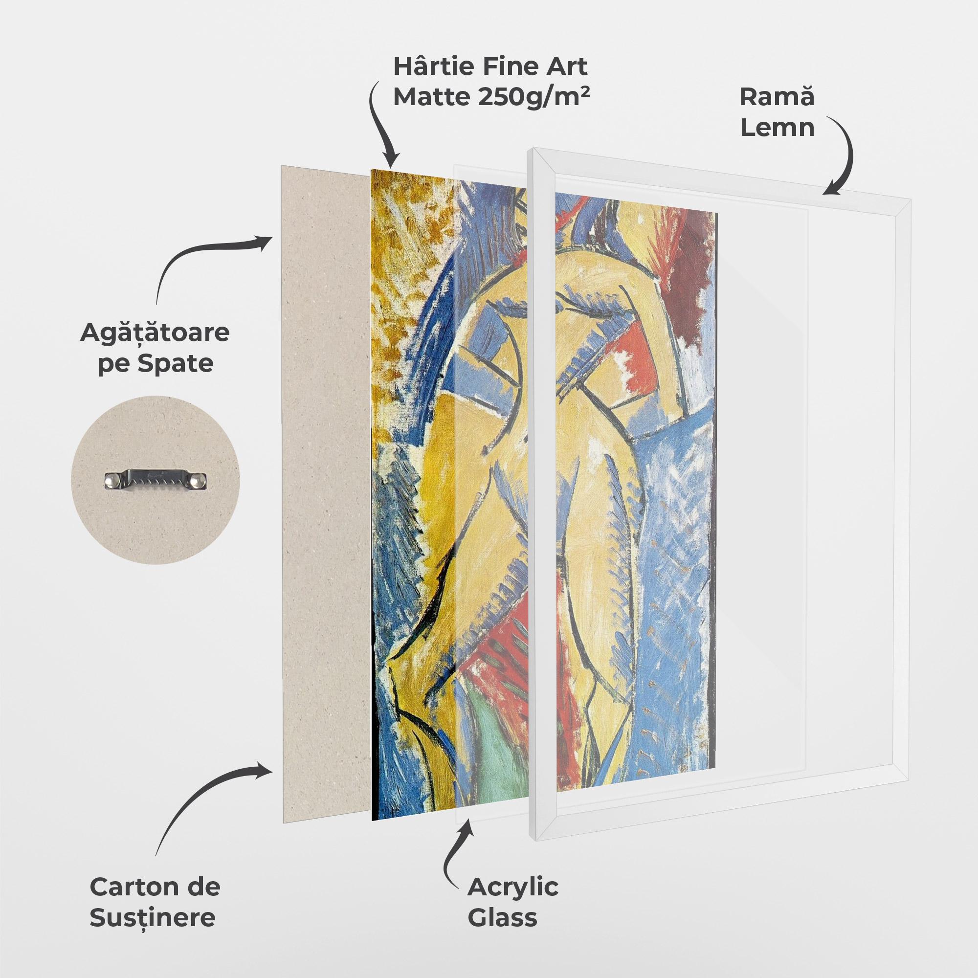 Poster Înrămat Femme Nue mockup 1