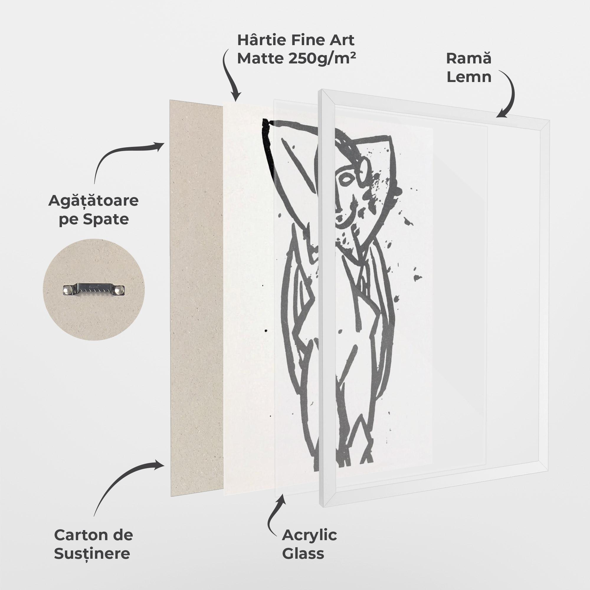 Poster Înrămat Nude mockup 1