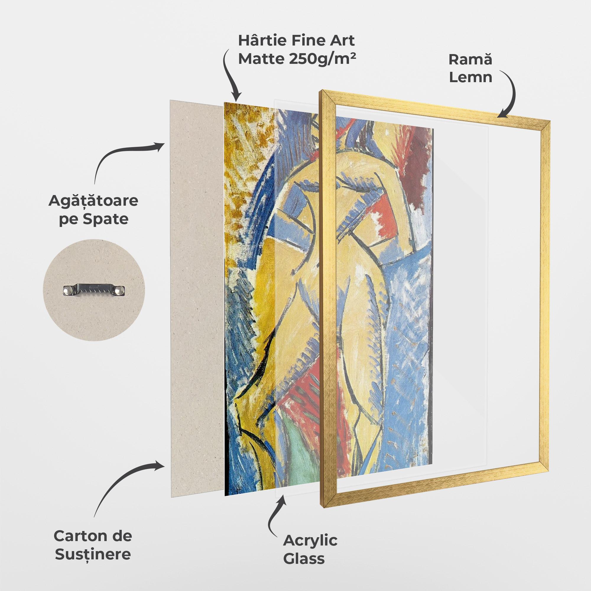 Poster Înrămat Femme Nue mockup 1