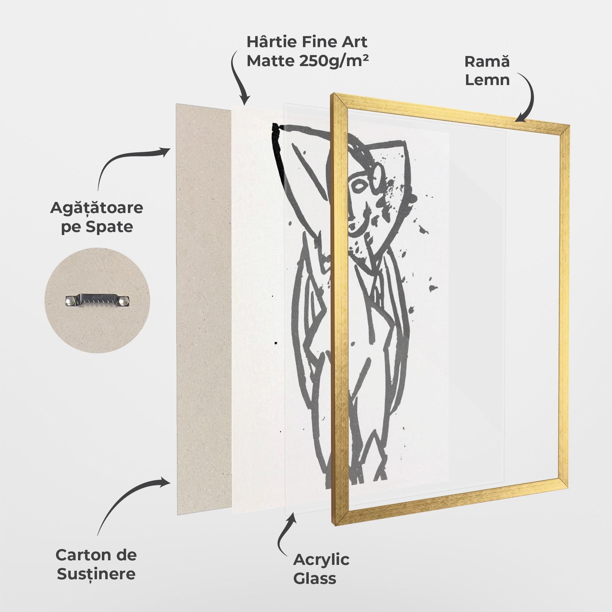 Poster Înrămat Nude mockup 1