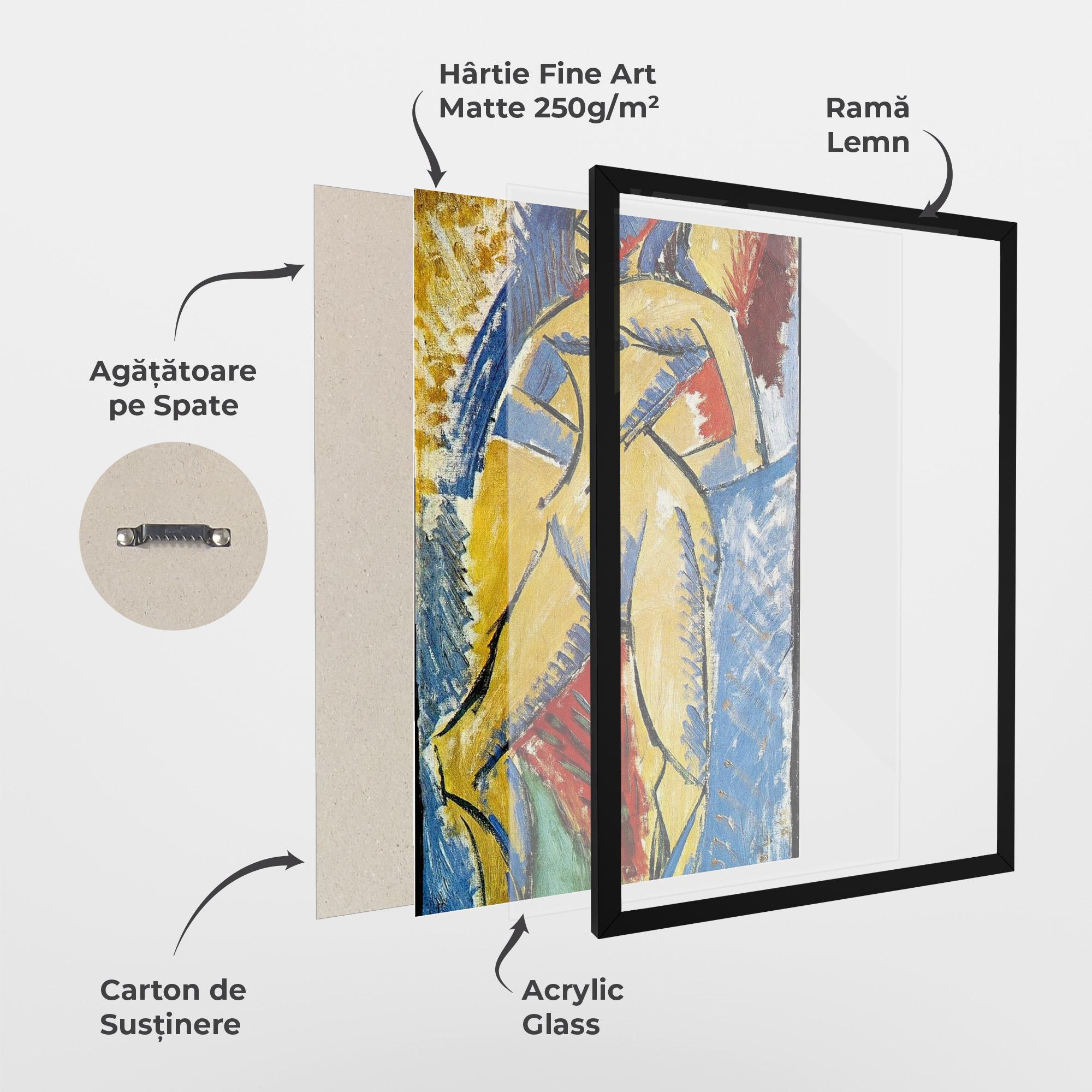 Poster Înrămat Femme Nue mockup 1