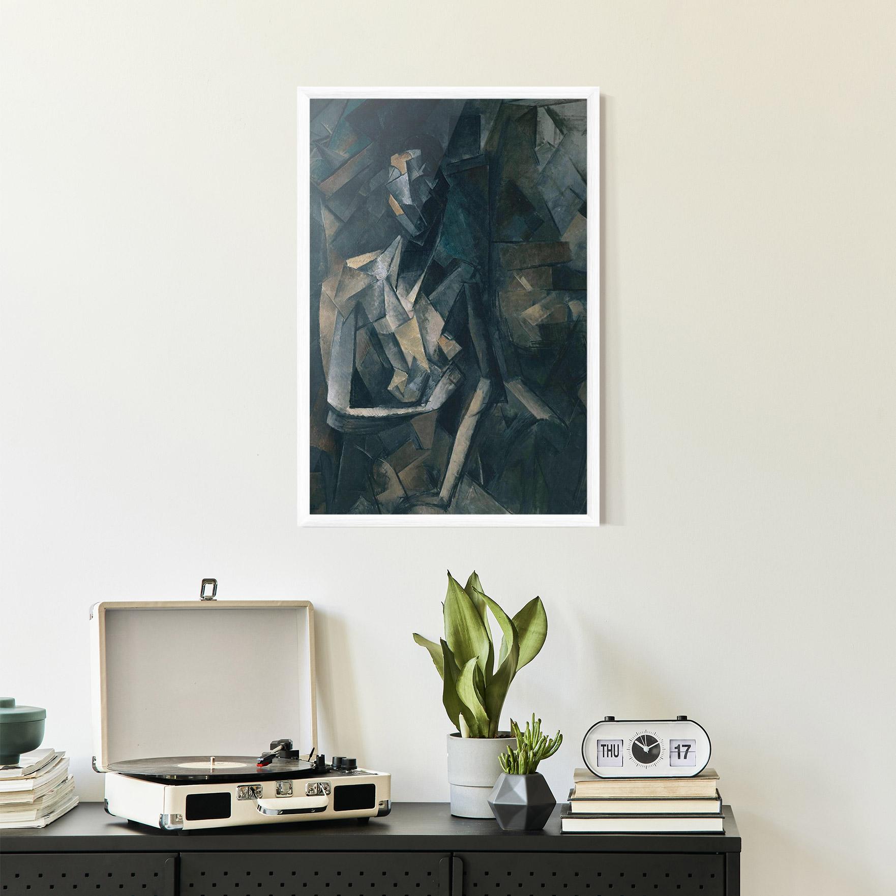 Poster Înrămat Dans Un Fauteuil mockup 2