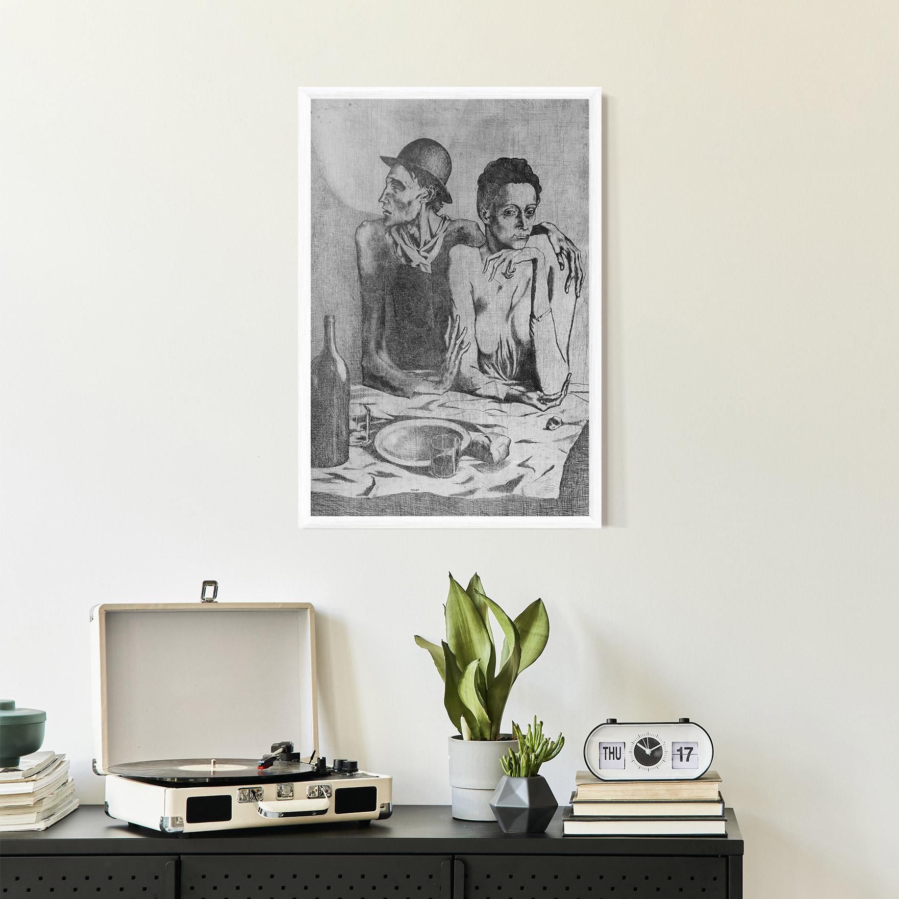 Poster Înrămat The Frugal Repast mockup 2