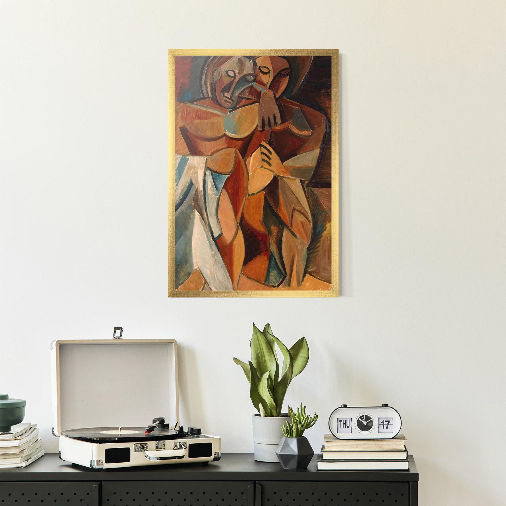 Poster Înrămat Friendship Two Nudes mockup 2