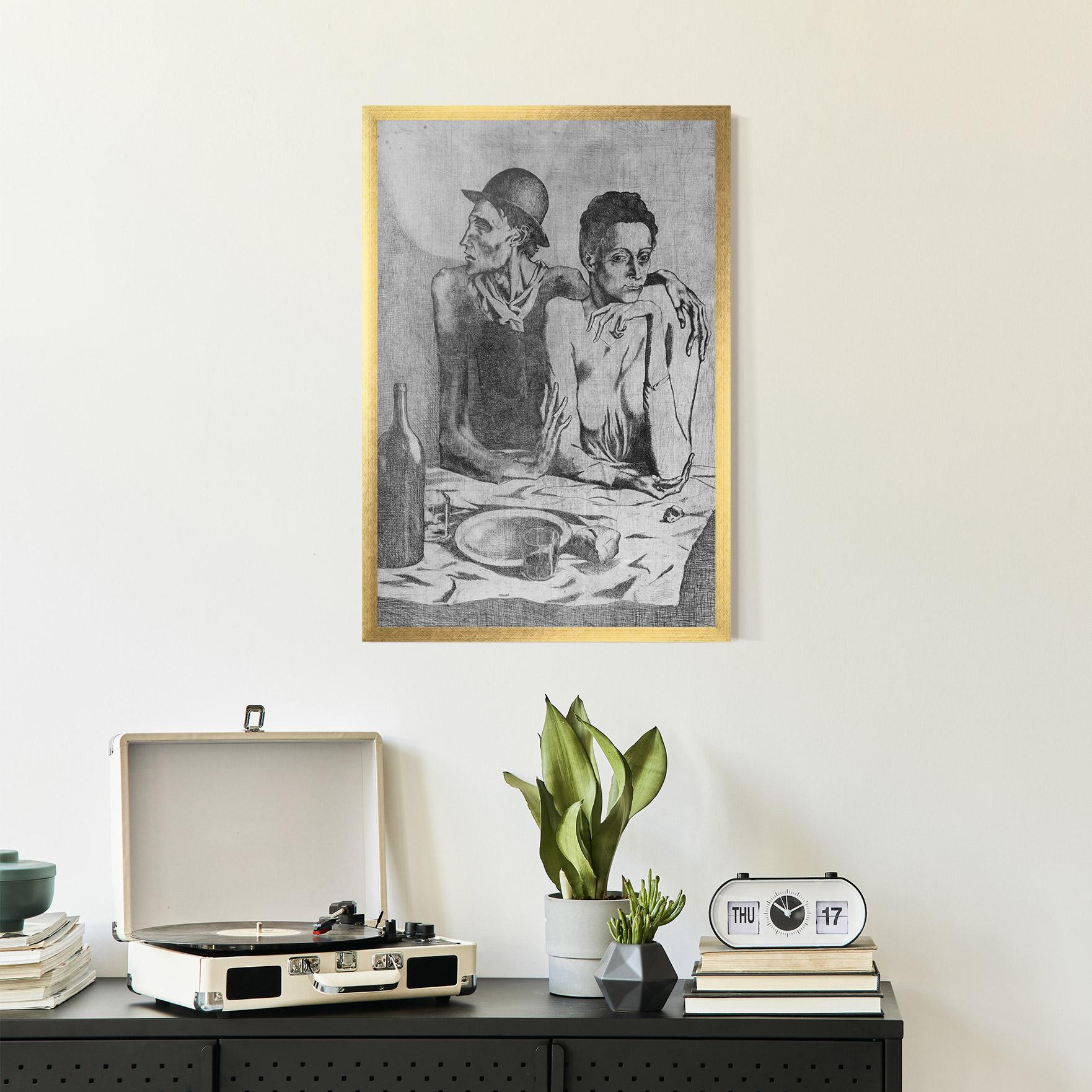 Poster Înrămat The Frugal Repast mockup 2