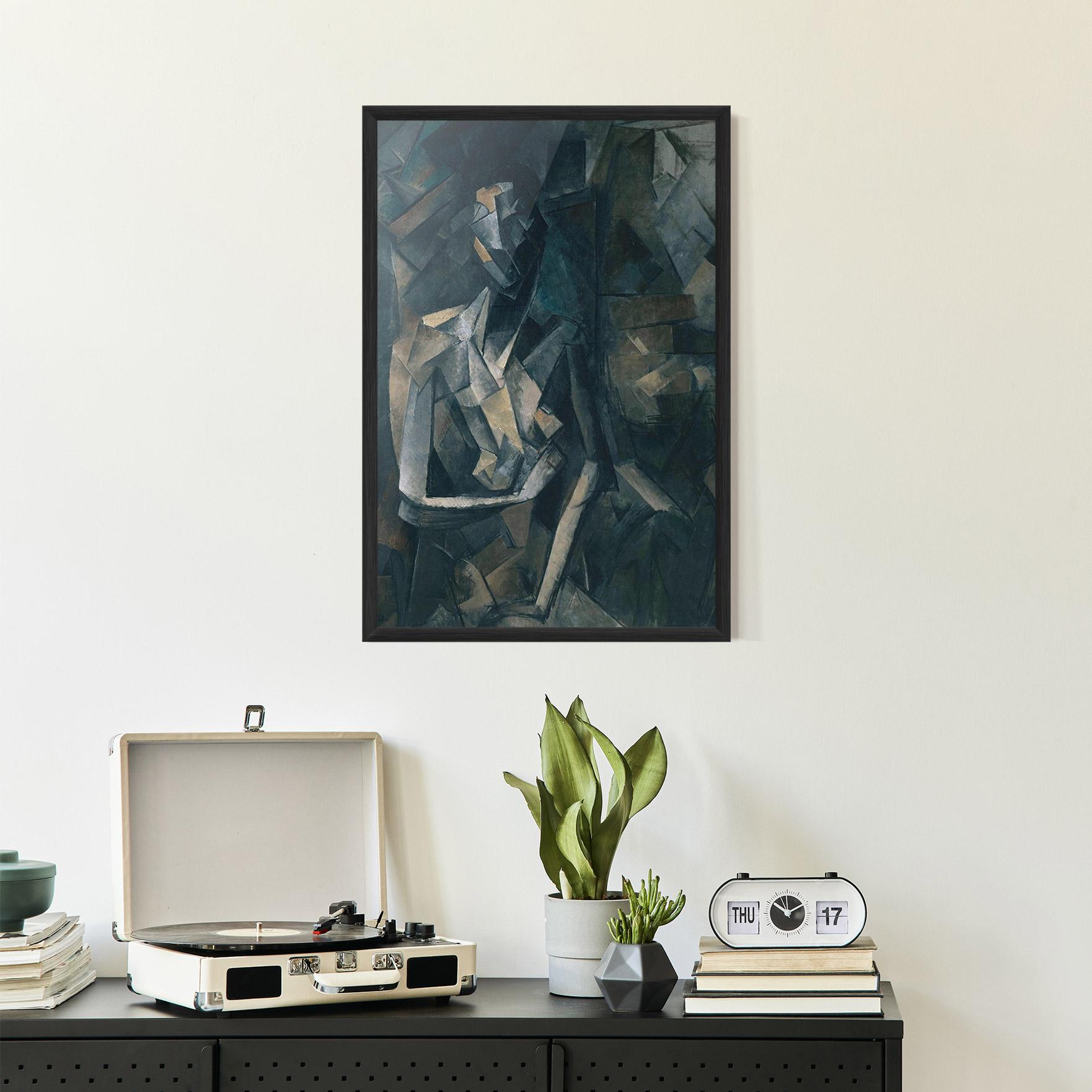 Poster Înrămat Dans Un Fauteuil mockup 2