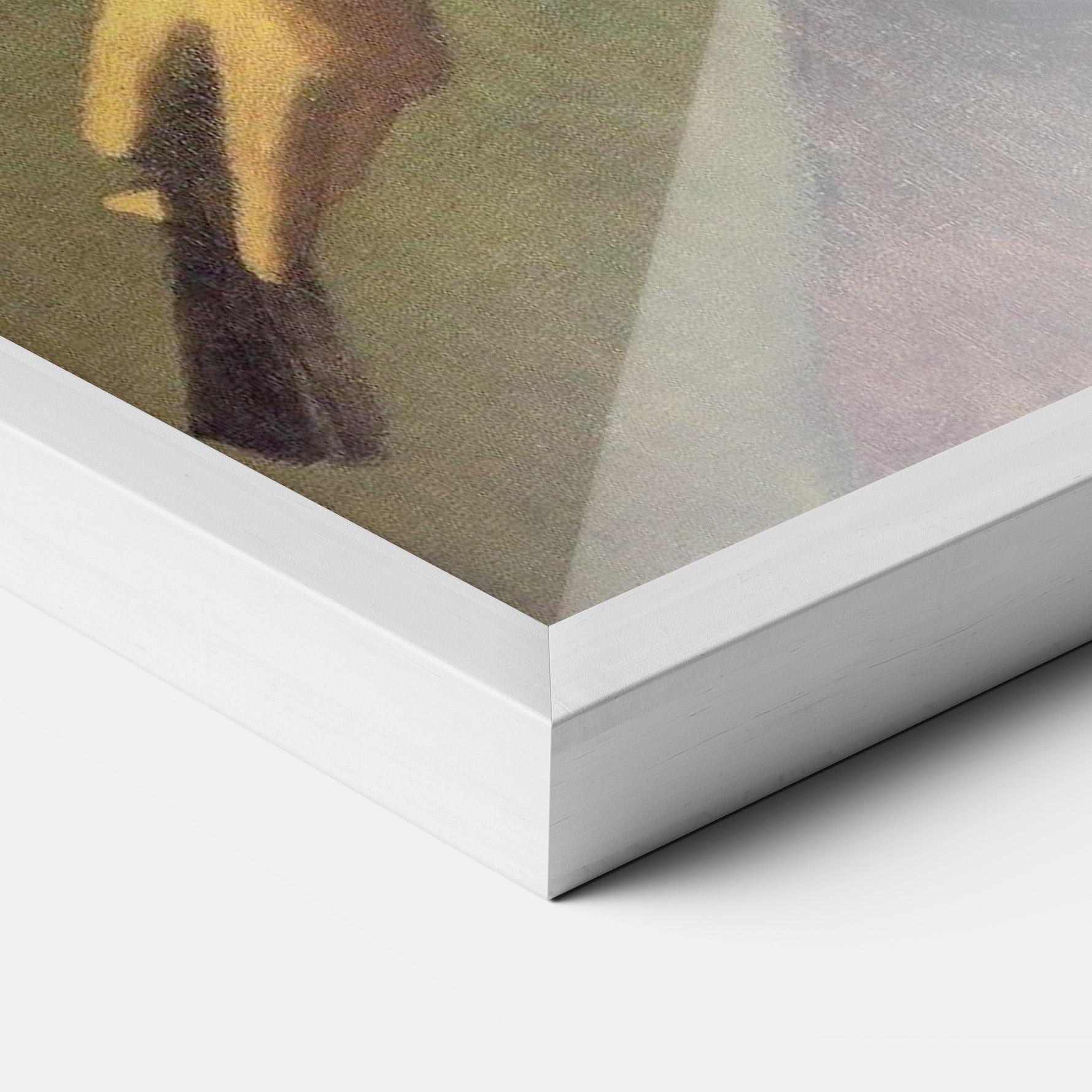 Poster Înrămat Lady With A Fan mockup 3