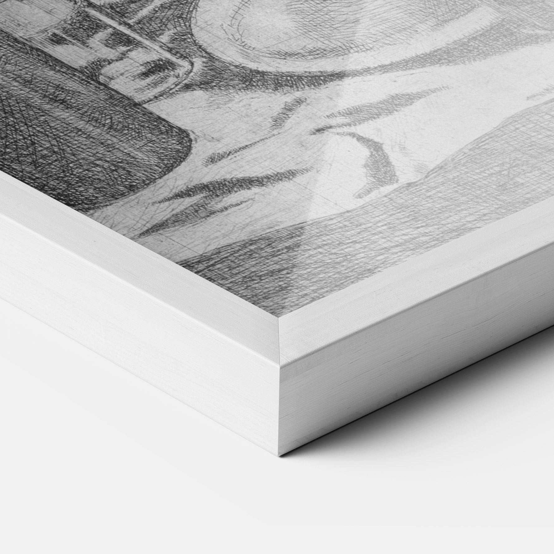 Poster Înrămat The Frugal Repast mockup 3