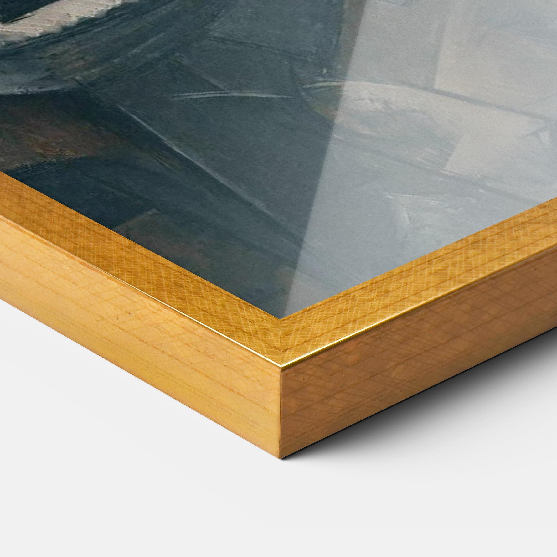 Poster Înrămat Dans Un Fauteuil mockup 3