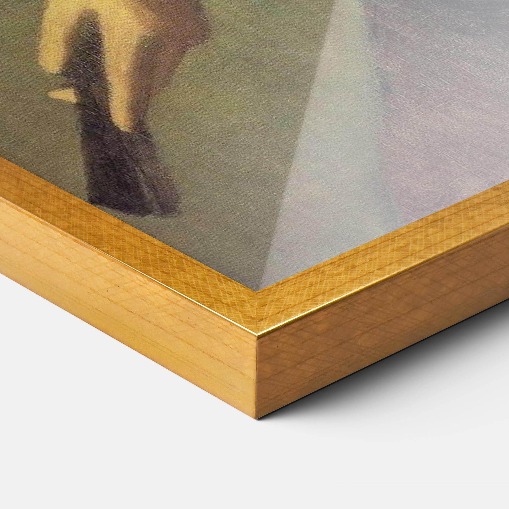 Poster Înrămat Lady With A Fan mockup 3