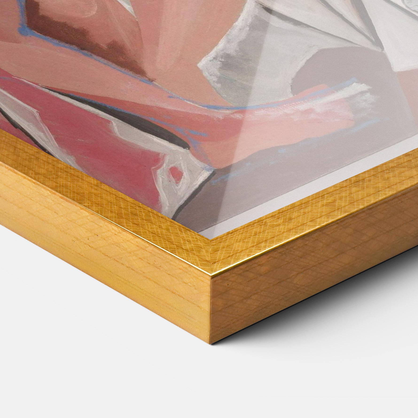 Poster Înrămat Les Demoiselles mockup 3