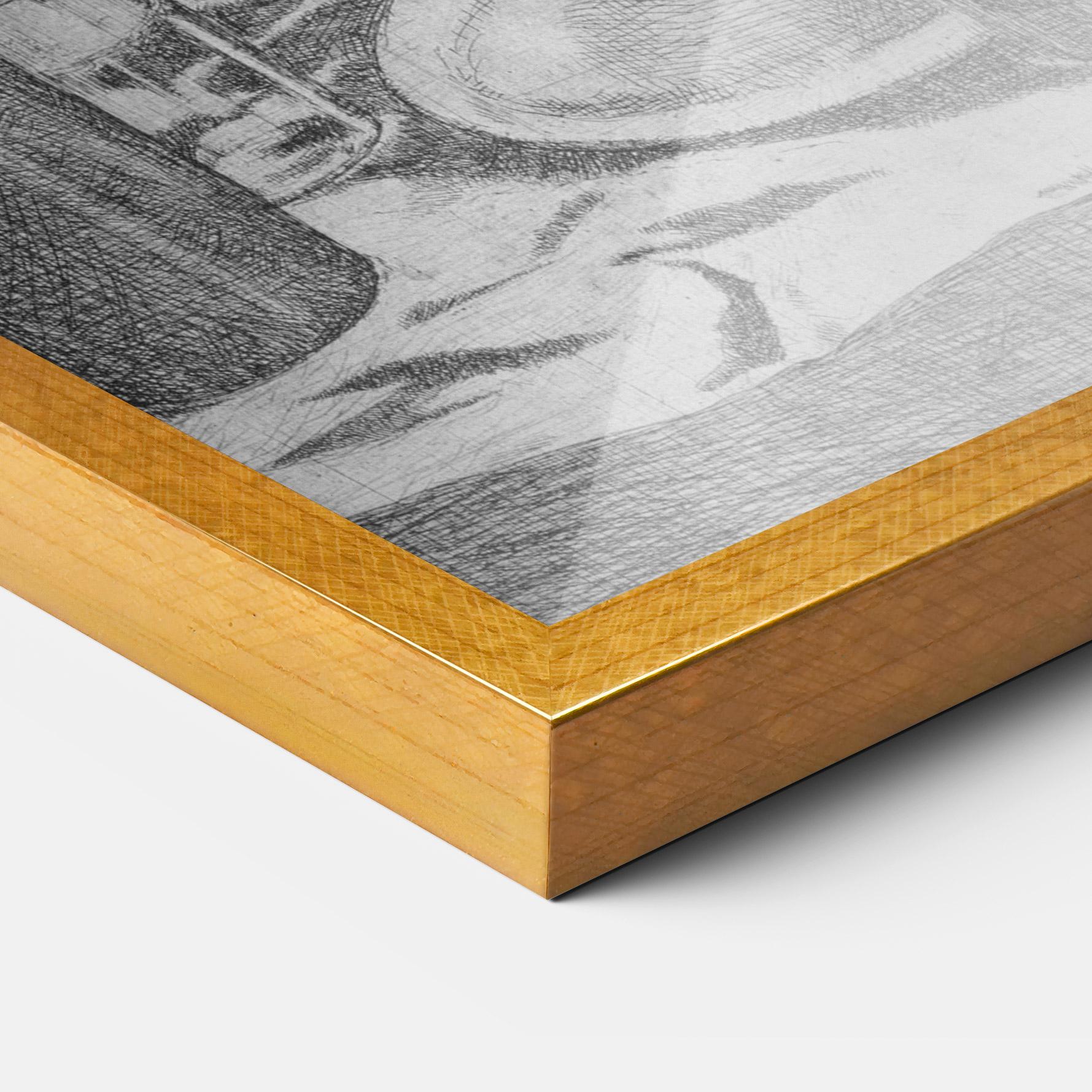 Poster Înrămat The Frugal Repast mockup 3