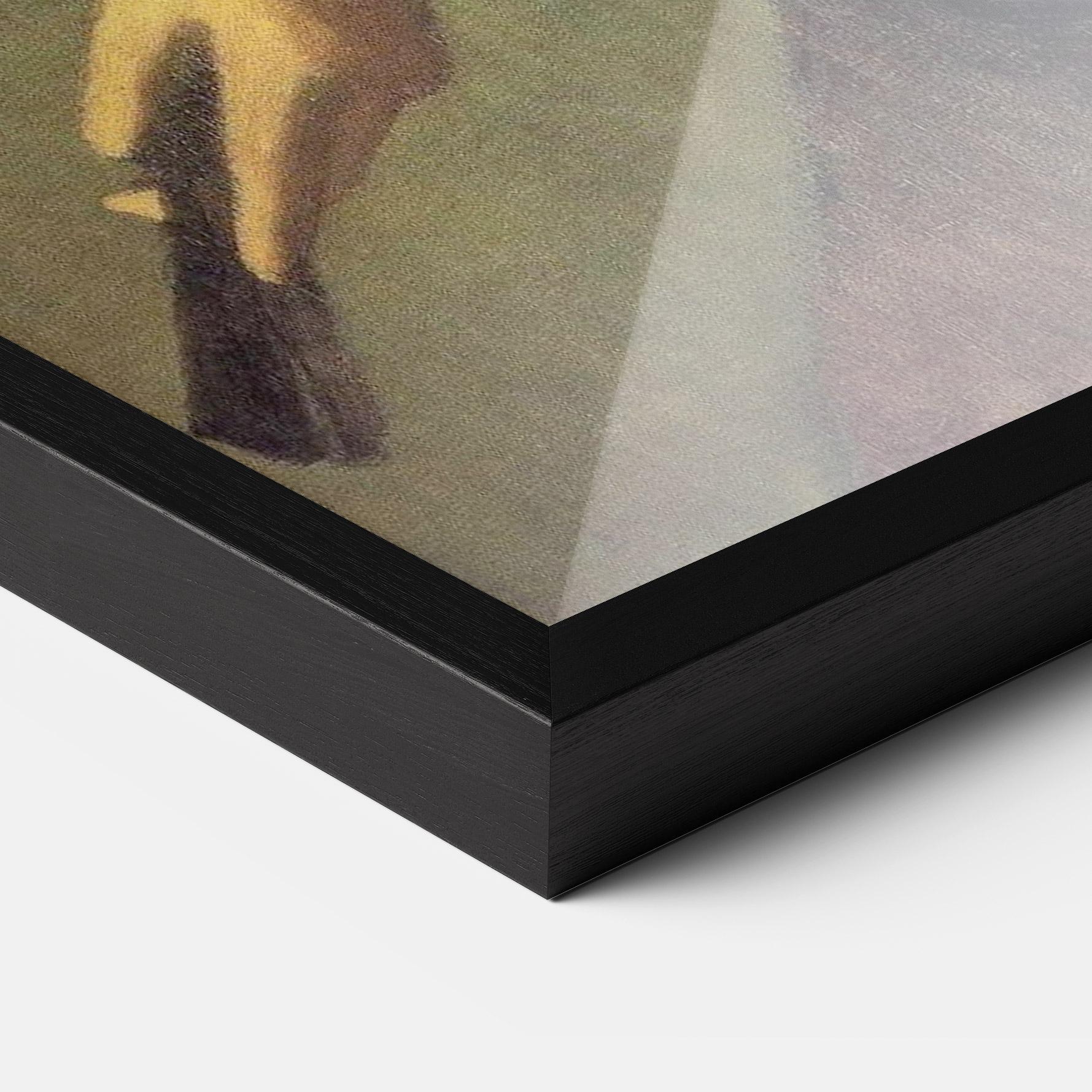 Poster Înrămat Lady With A Fan mockup 3