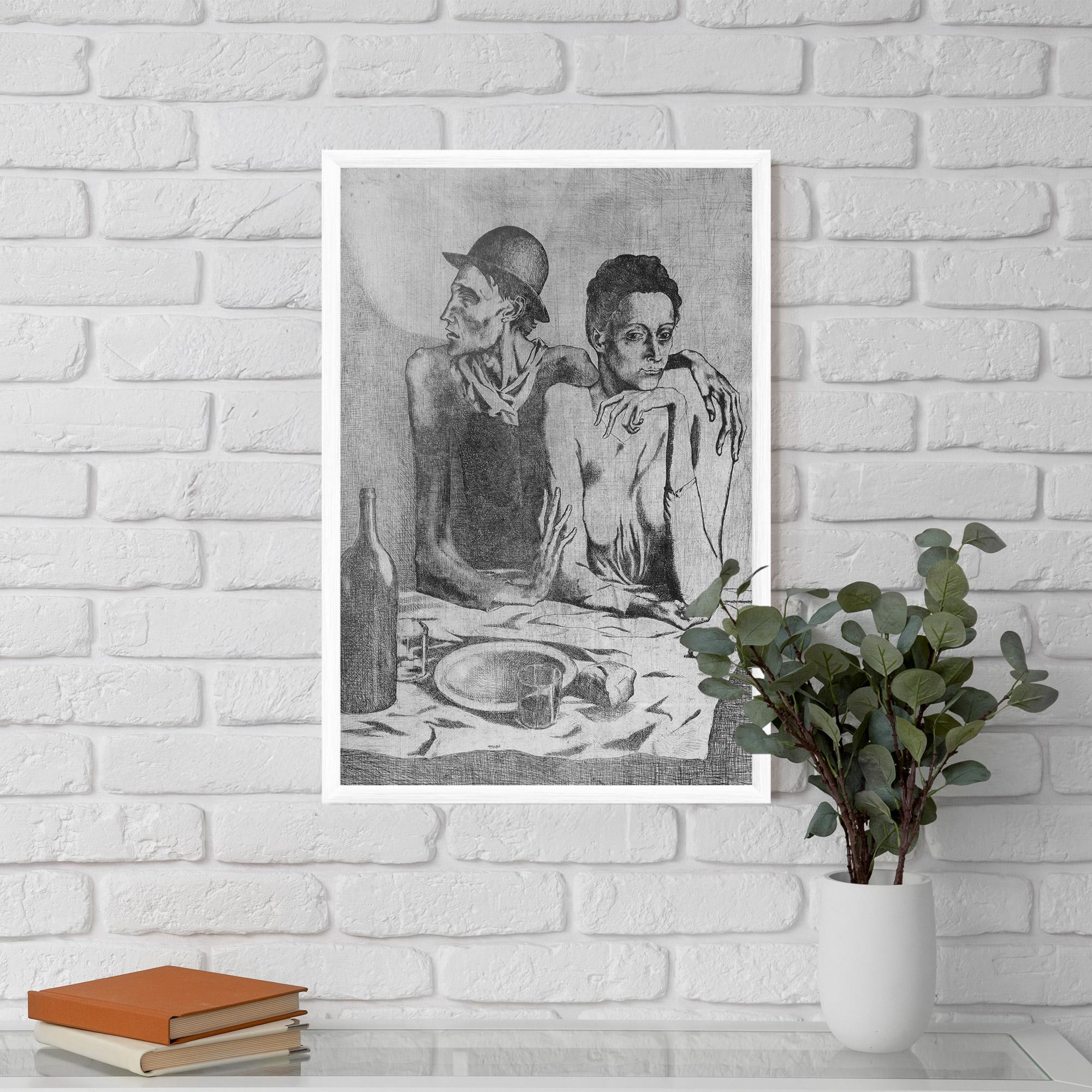 Poster Înrămat The Frugal Repast mockup 5