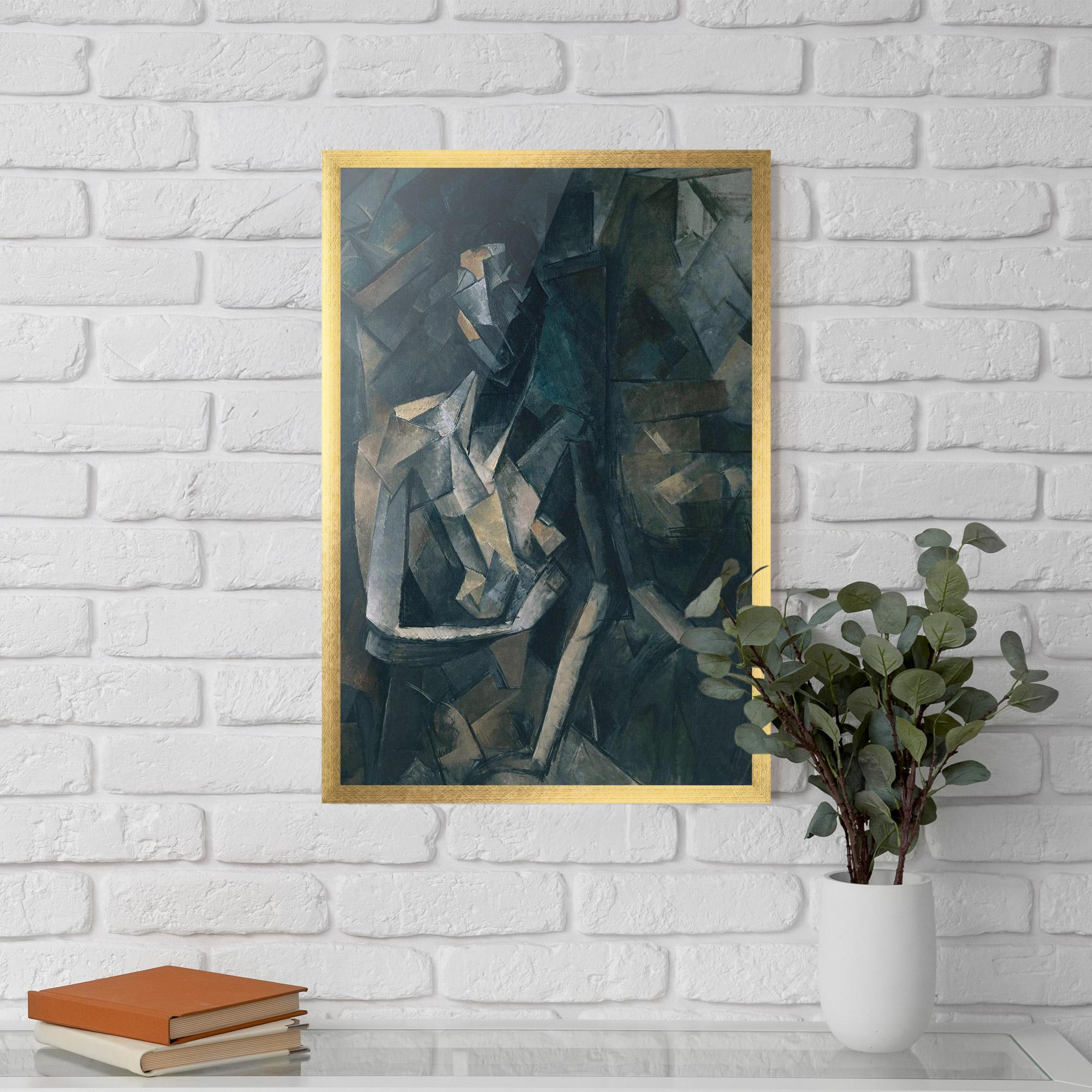 Poster Înrămat Dans Un Fauteuil mockup 5