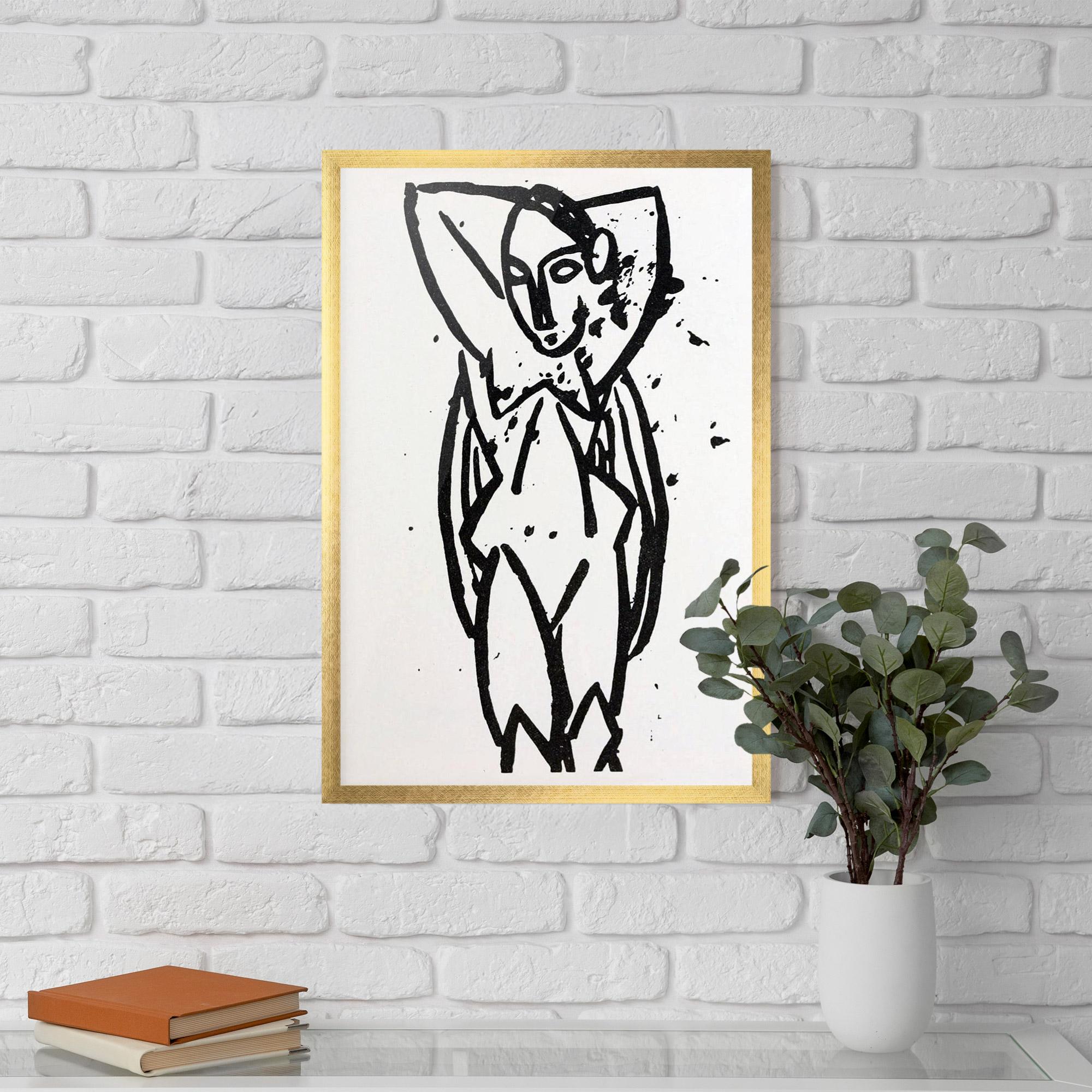 Poster Înrămat Nude mockup 5