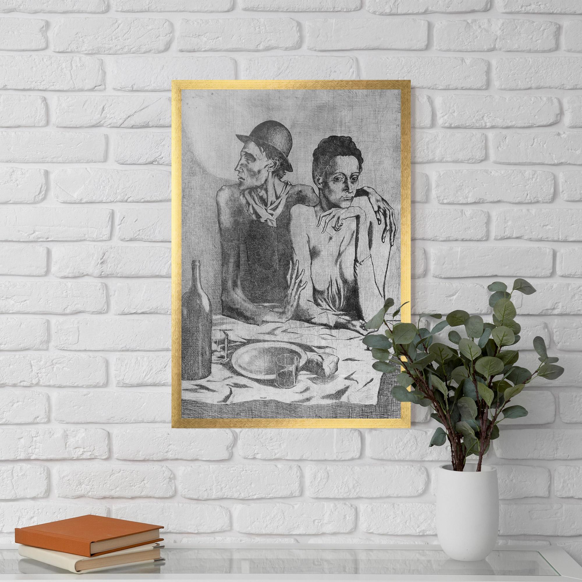 Poster Înrămat The Frugal Repast mockup 5