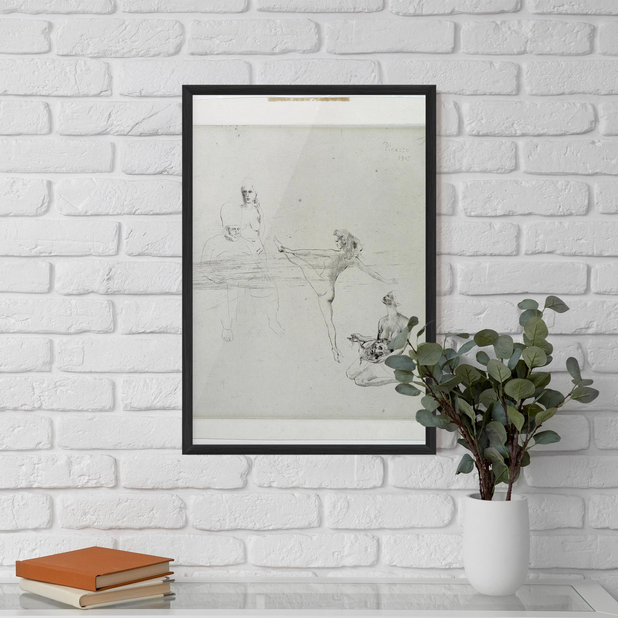 Poster Înrămat Dance Of Salome mockup 5