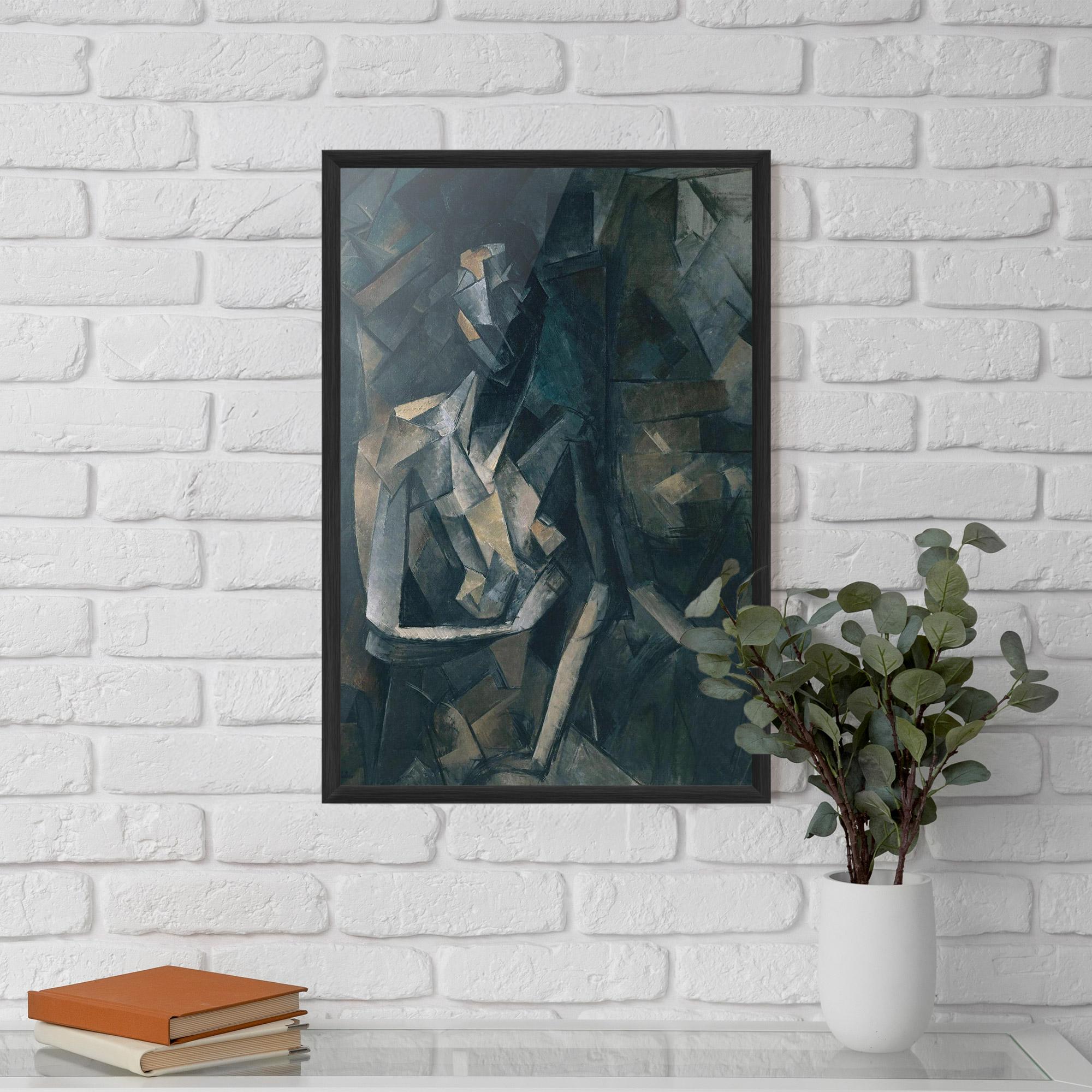 Poster Înrămat Dans Un Fauteuil mockup 5