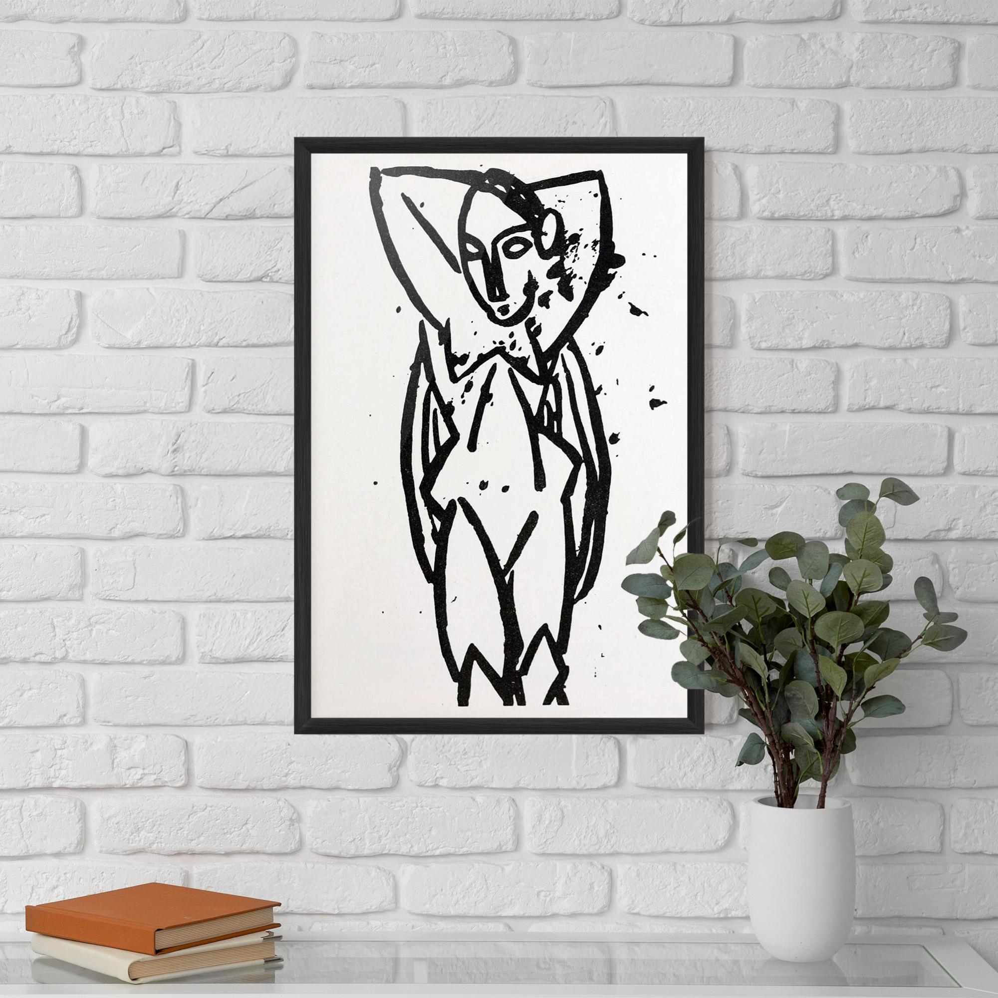 Poster Înrămat Nude mockup 5