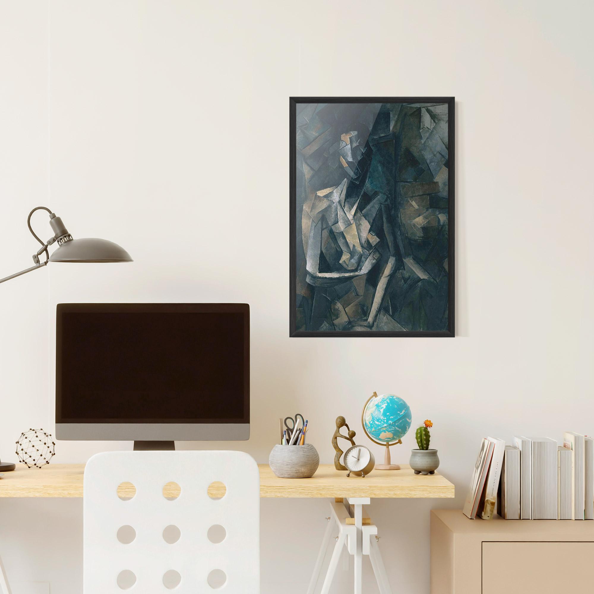 Poster Înrămat Dans Un Fauteuil mockup 6