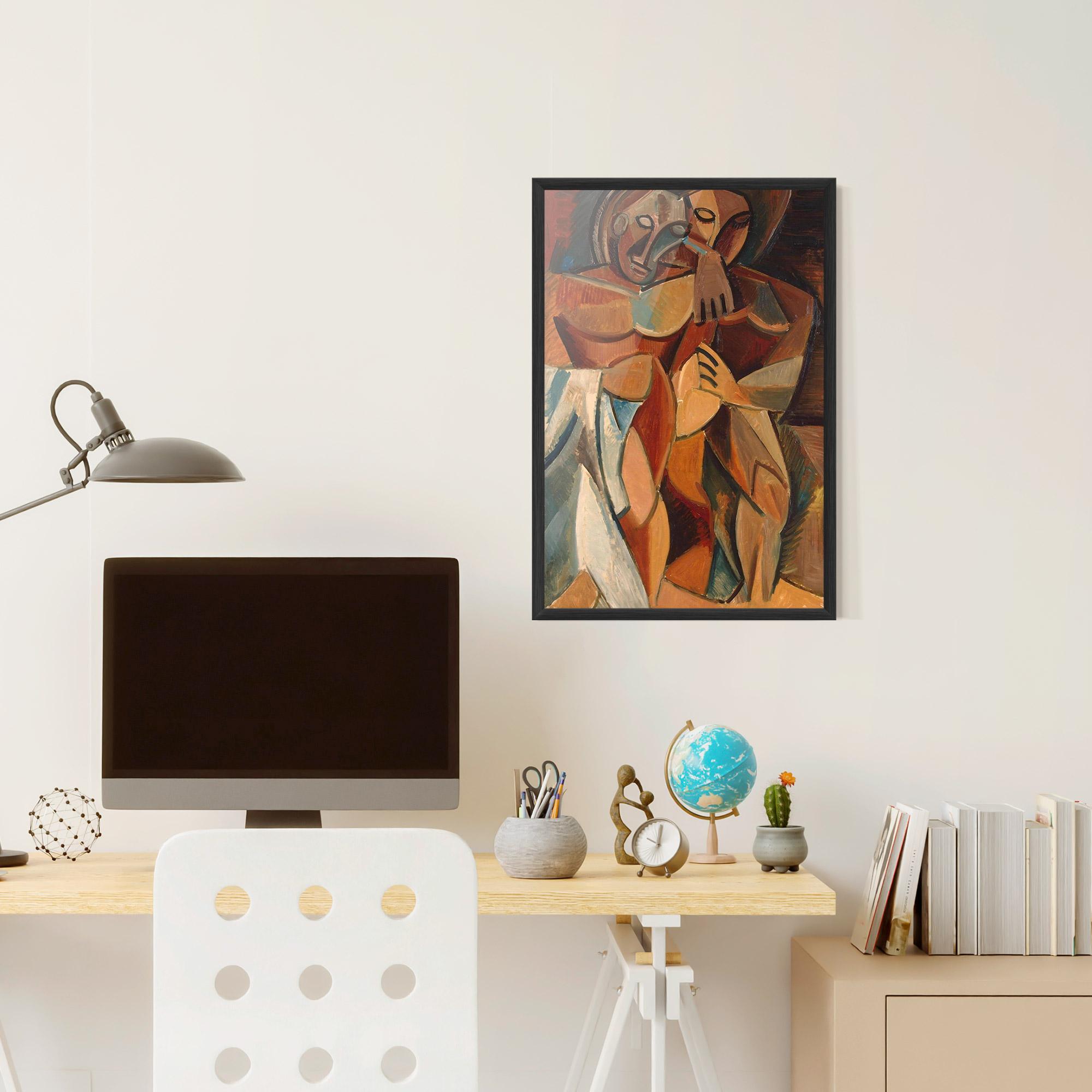 Poster Înrămat Friendship Two Nudes mockup 6