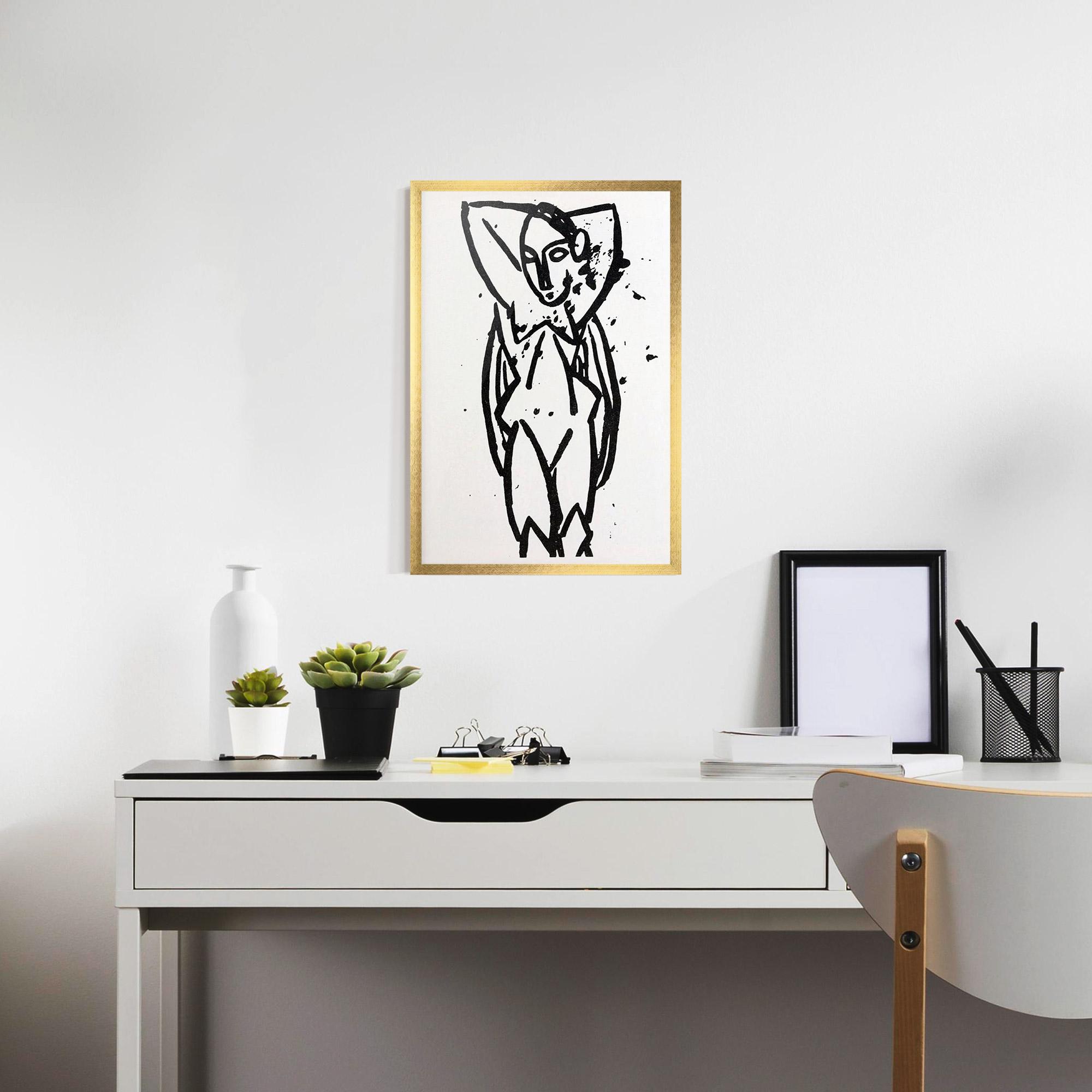 Poster Înrămat Nude mockup 7