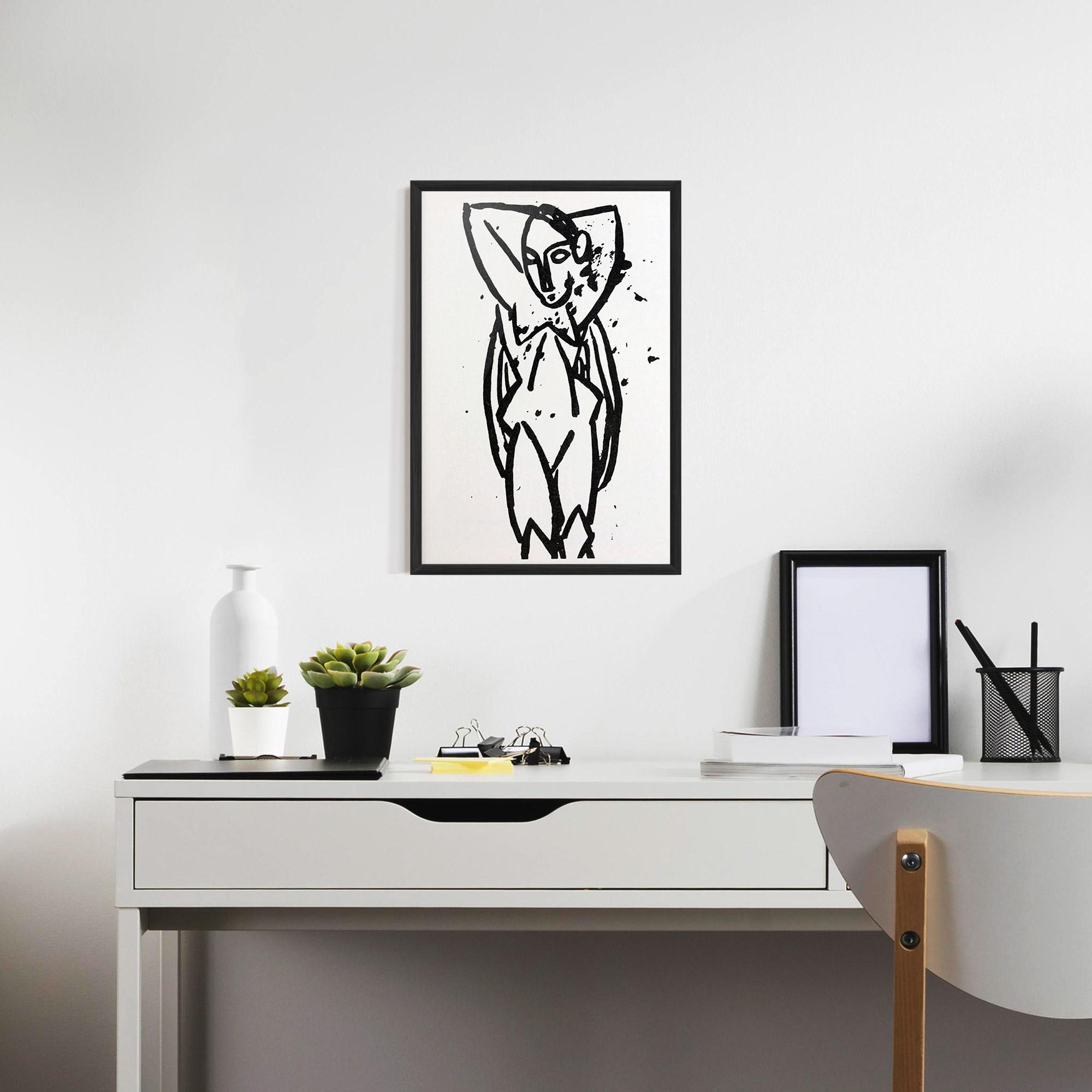 Poster Înrămat Nude mockup 7