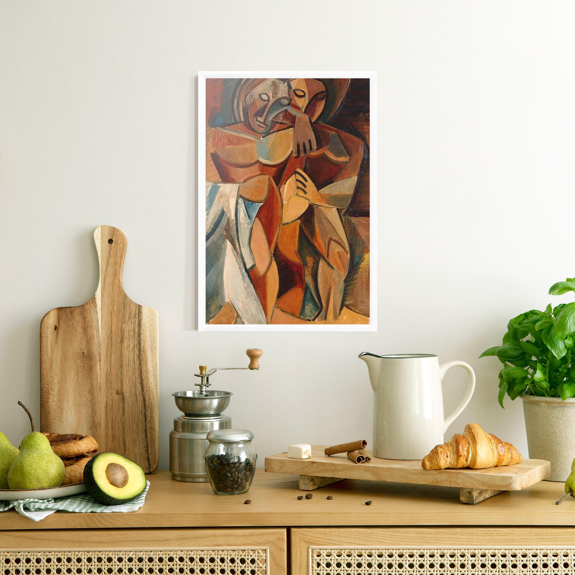 Poster Înrămat Friendship Two Nudes mockup 8