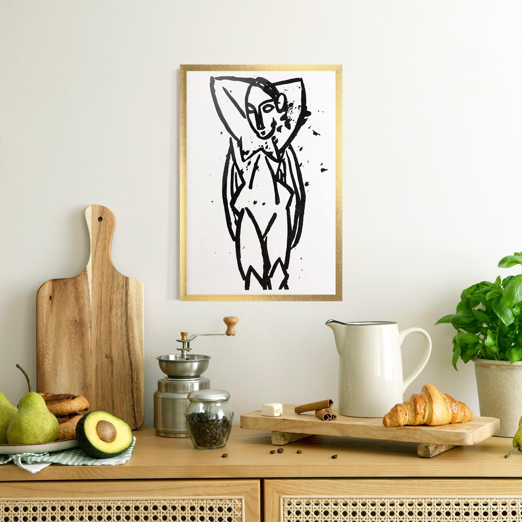 Poster Înrămat Nude mockup 8