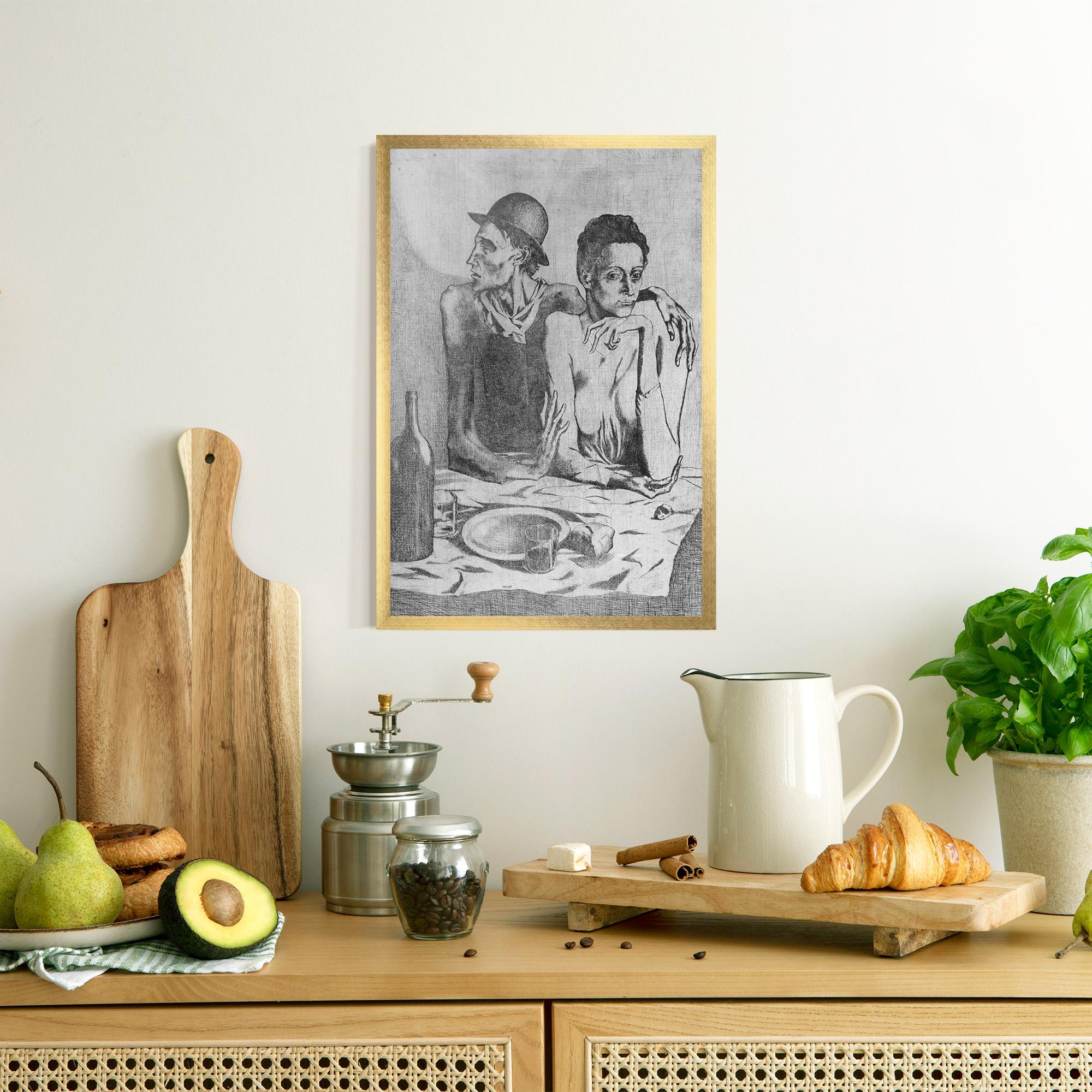 Poster Înrămat The Frugal Repast mockup 8