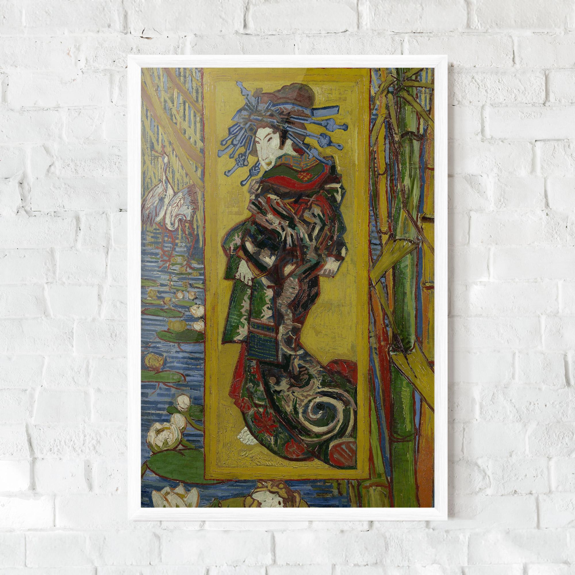 Poster Înrămat Courtisane mockup 0