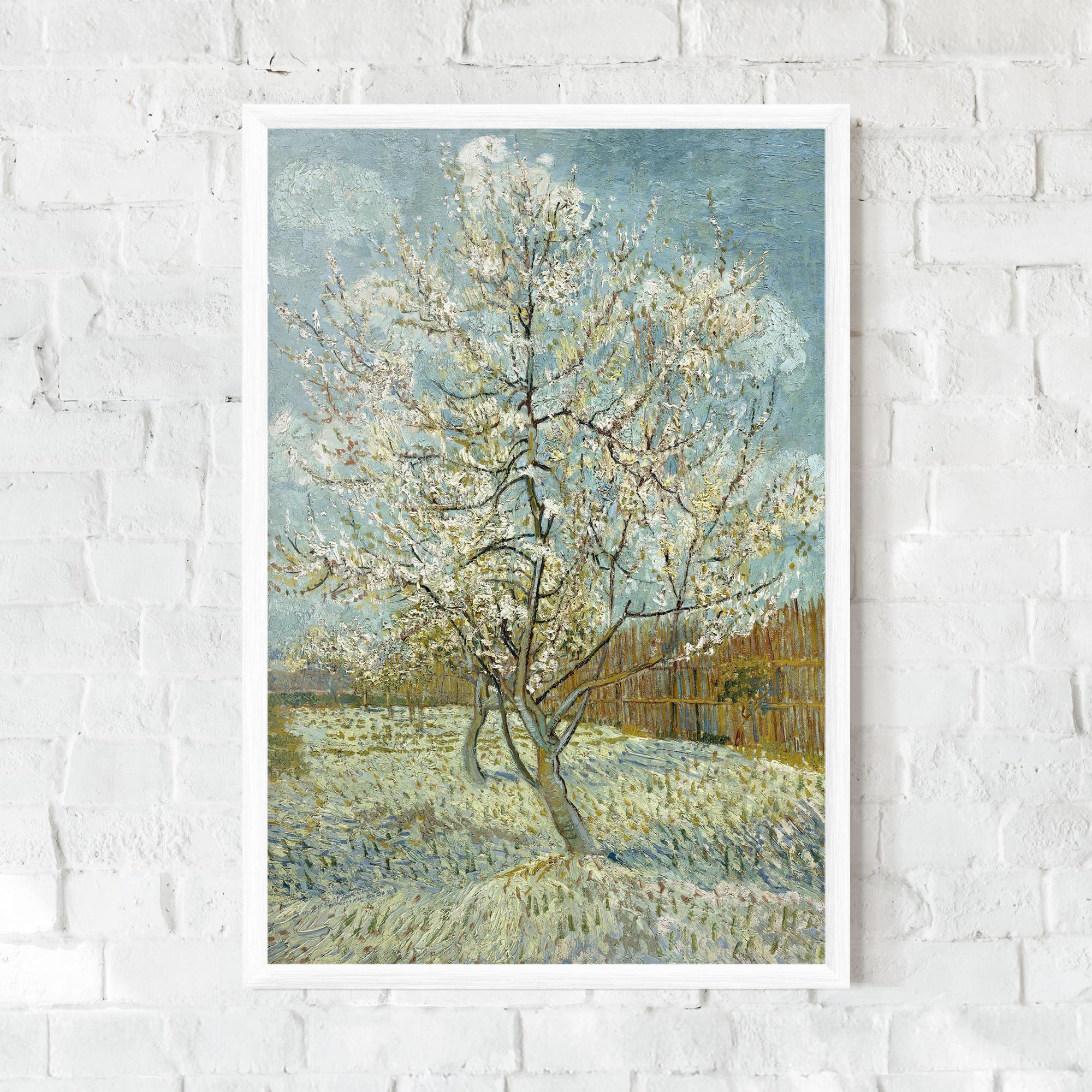 Poster Înrămat De Roze Perzikboom mockup 0