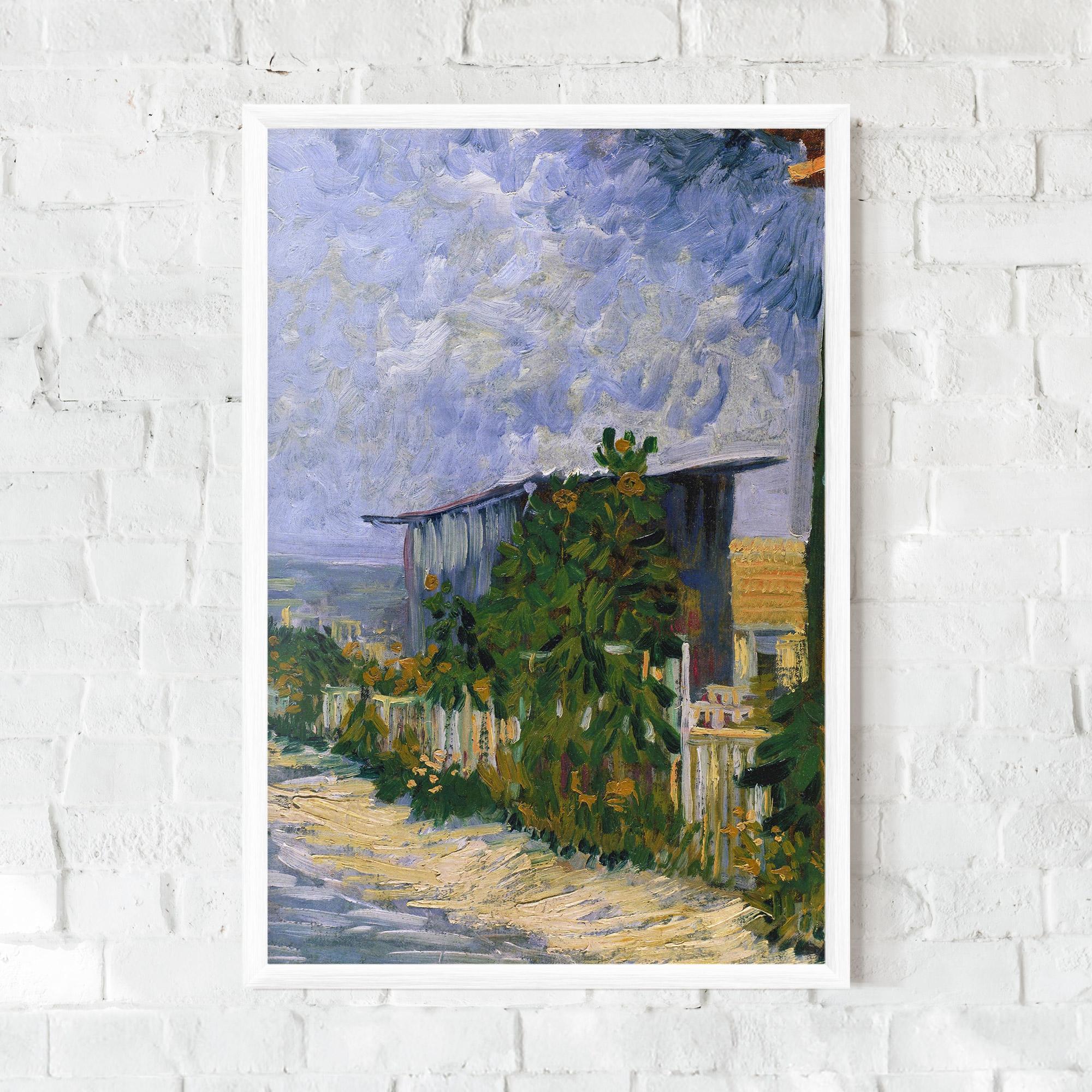 Poster Înrămat Shelter On Montmartre mockup 0