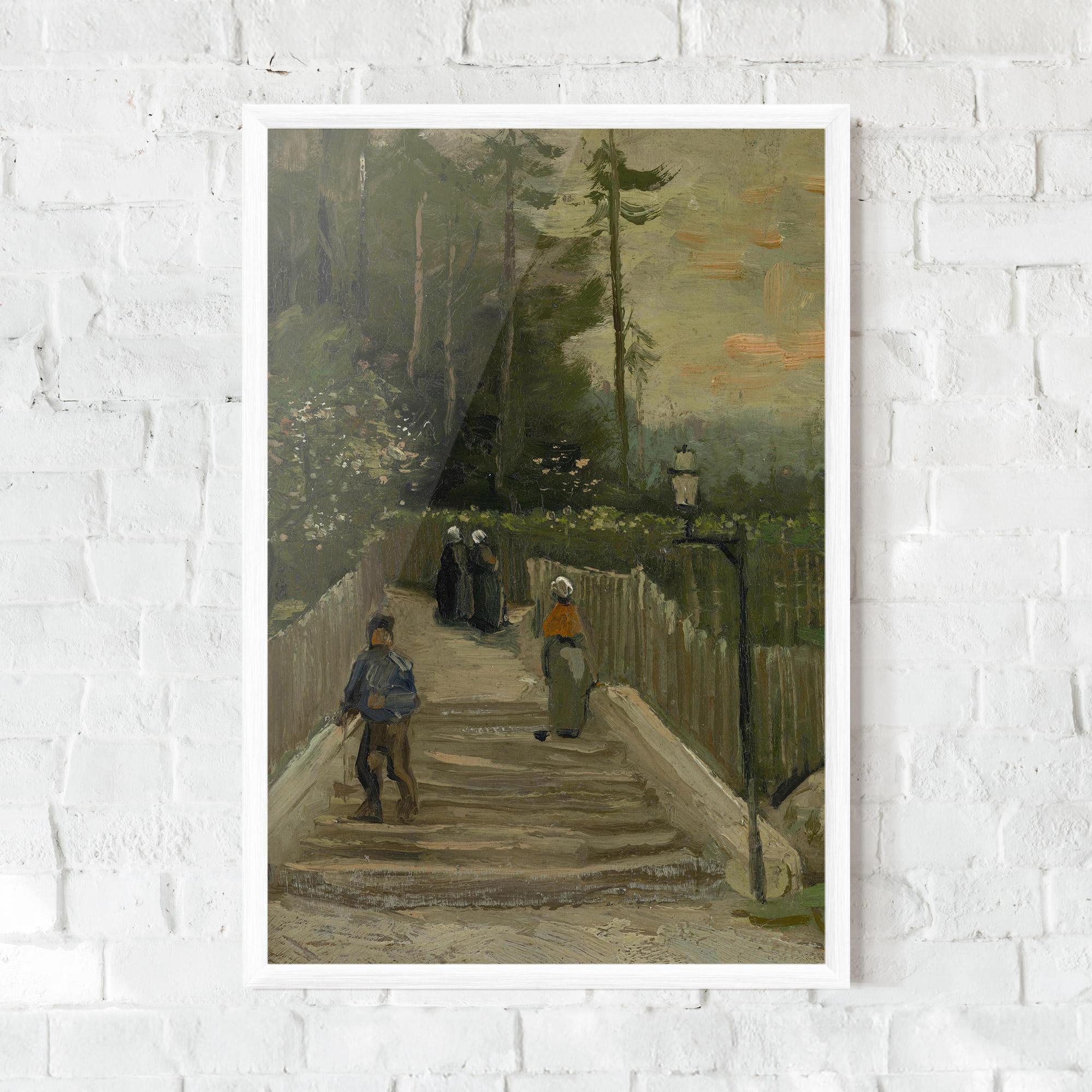 Poster Înrămat Weg Te Montmartre mockup 0