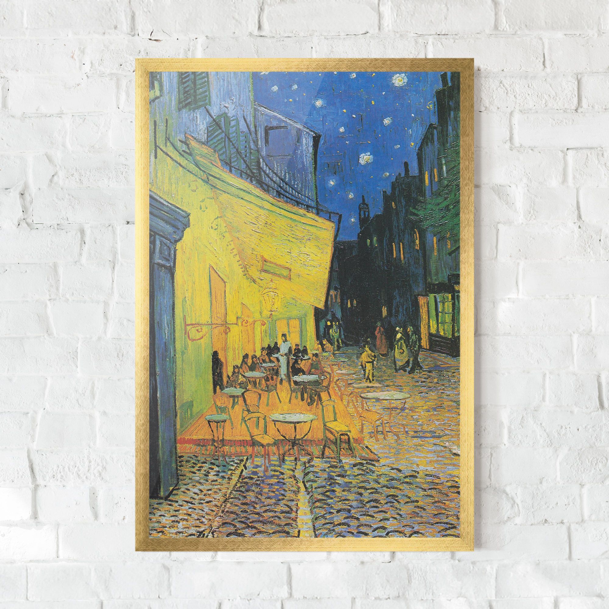 Cafe Terrace At Night mockup 0