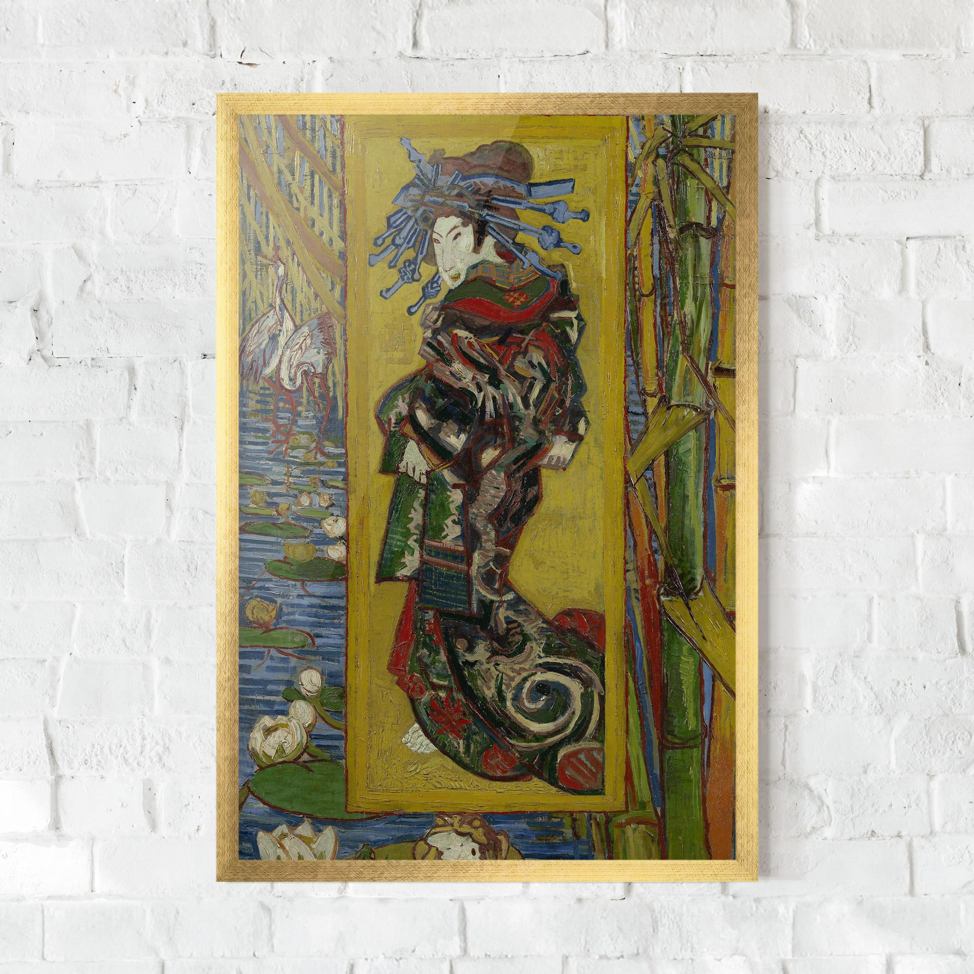 Poster Înrămat Courtisane mockup 0