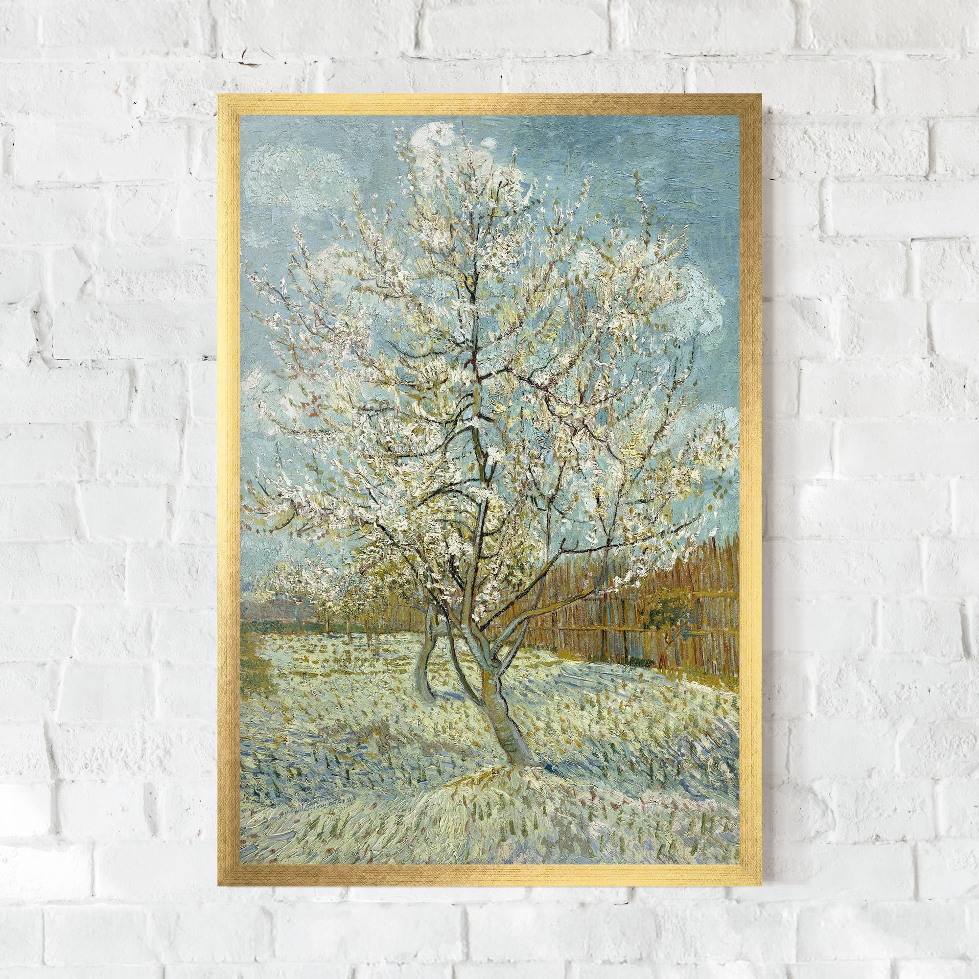 Poster Înrămat De Roze Perzikboom mockup 0